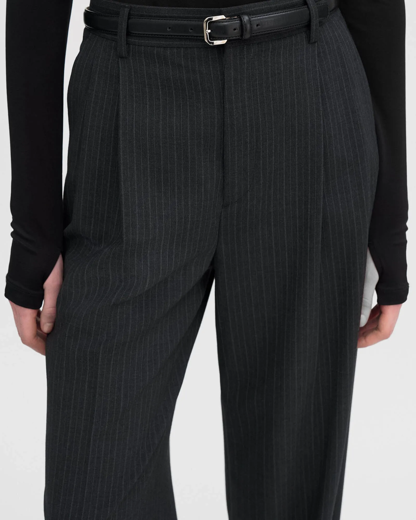 Darcey Pinstripe Trousers sold by TNT Fashion product image thumbnail 4
