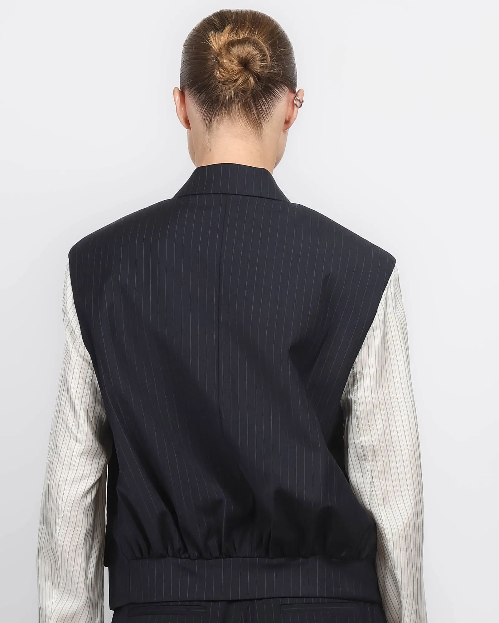 Mier Pinstripe Blazer sold by TNT Fashion product image thumbnail 3