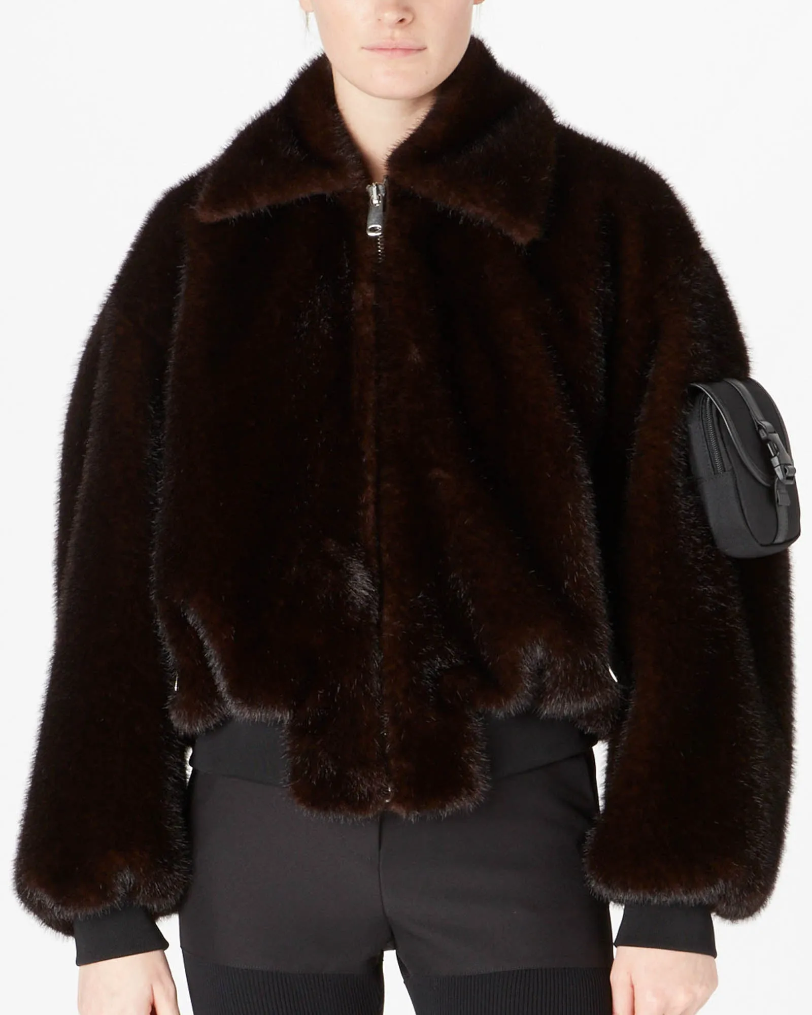 Faux Fur Bomber Jacket sold by TNT Fashion