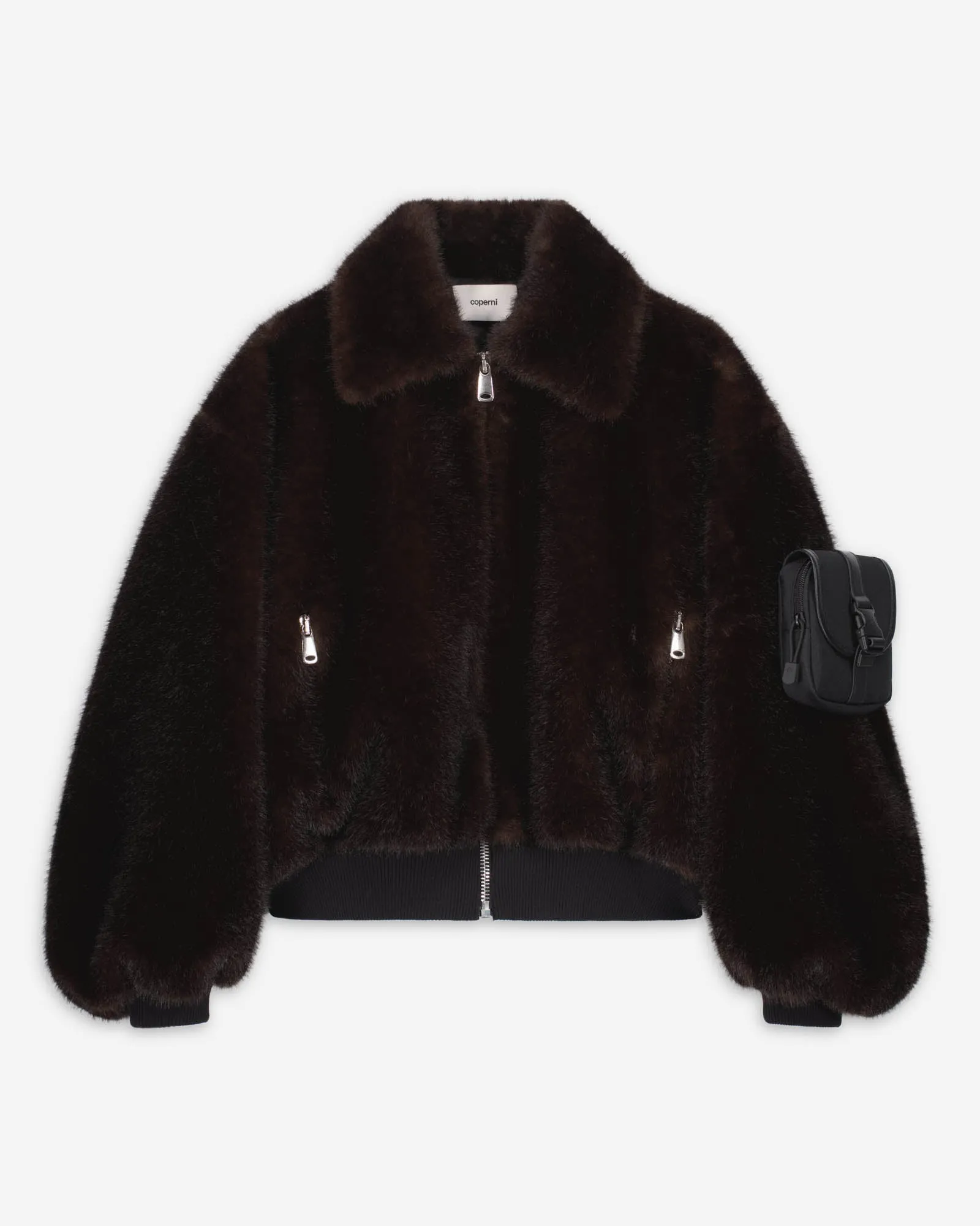 Faux Fur Bomber Jacket sold by TNT Fashion product image thumbnail 5
