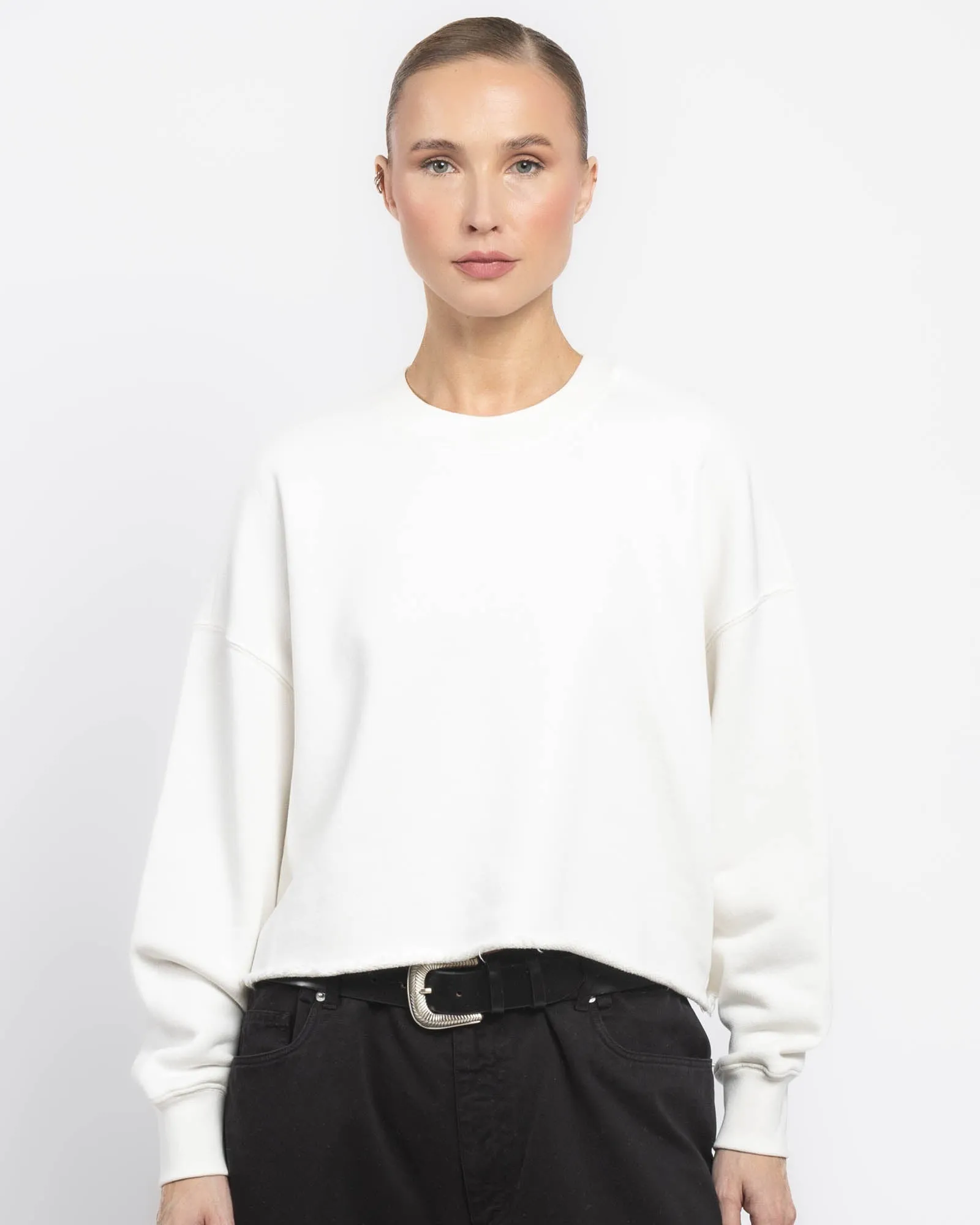 Washed Box Crewneck Sweatshirt sold by TNT Fashion