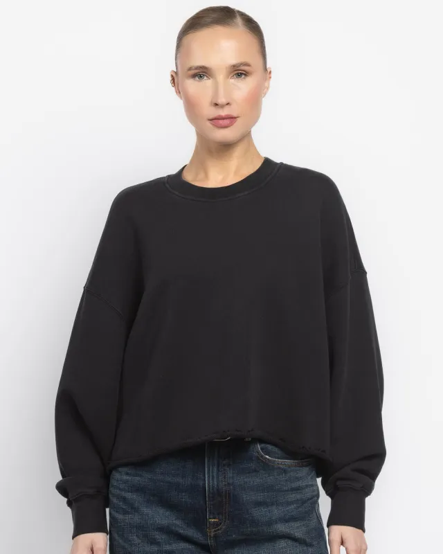 Washed Box Crewneck Sweatshirt sold by TNT Fashion