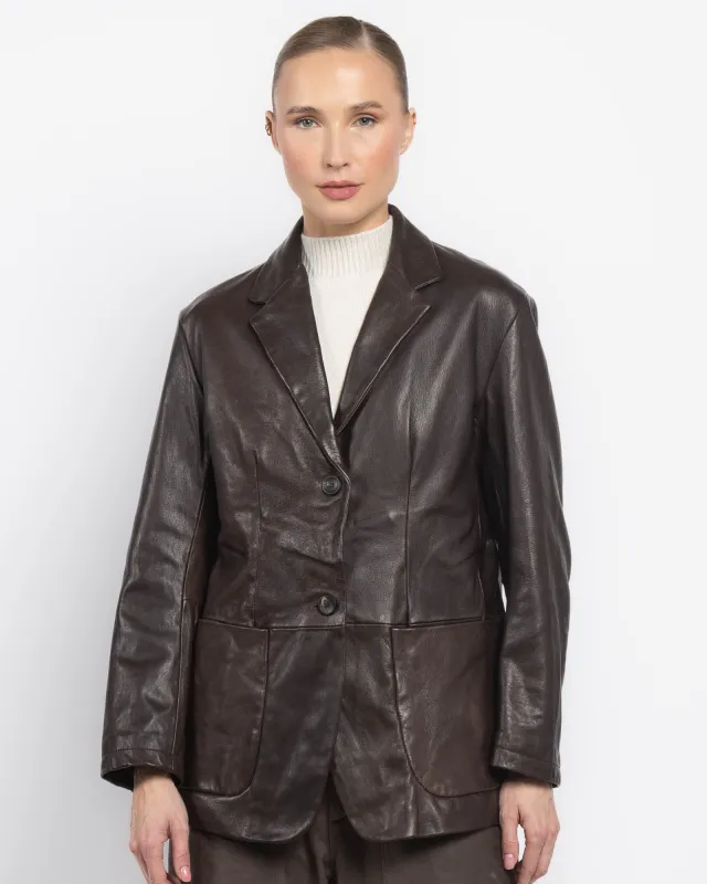 Giorgio Brato X Jade Leather Jacket sold by TNT Fashion