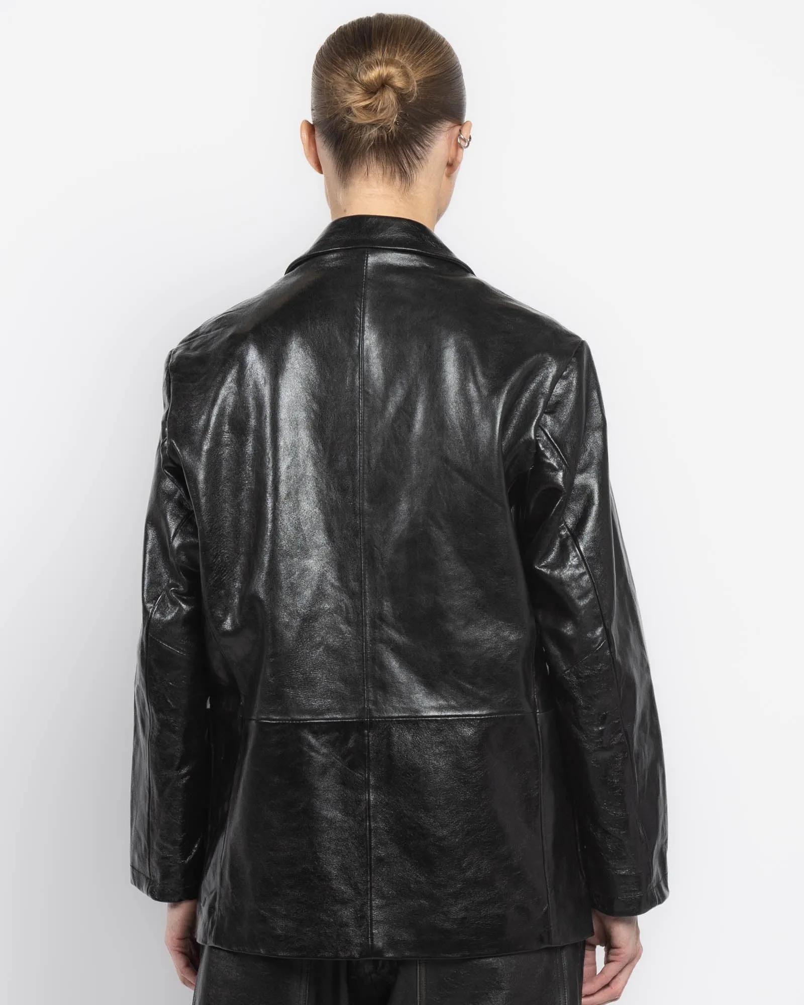 Giorgio Brato X Jade Leather Jacket sold by TNT Fashion product image thumbnail 3