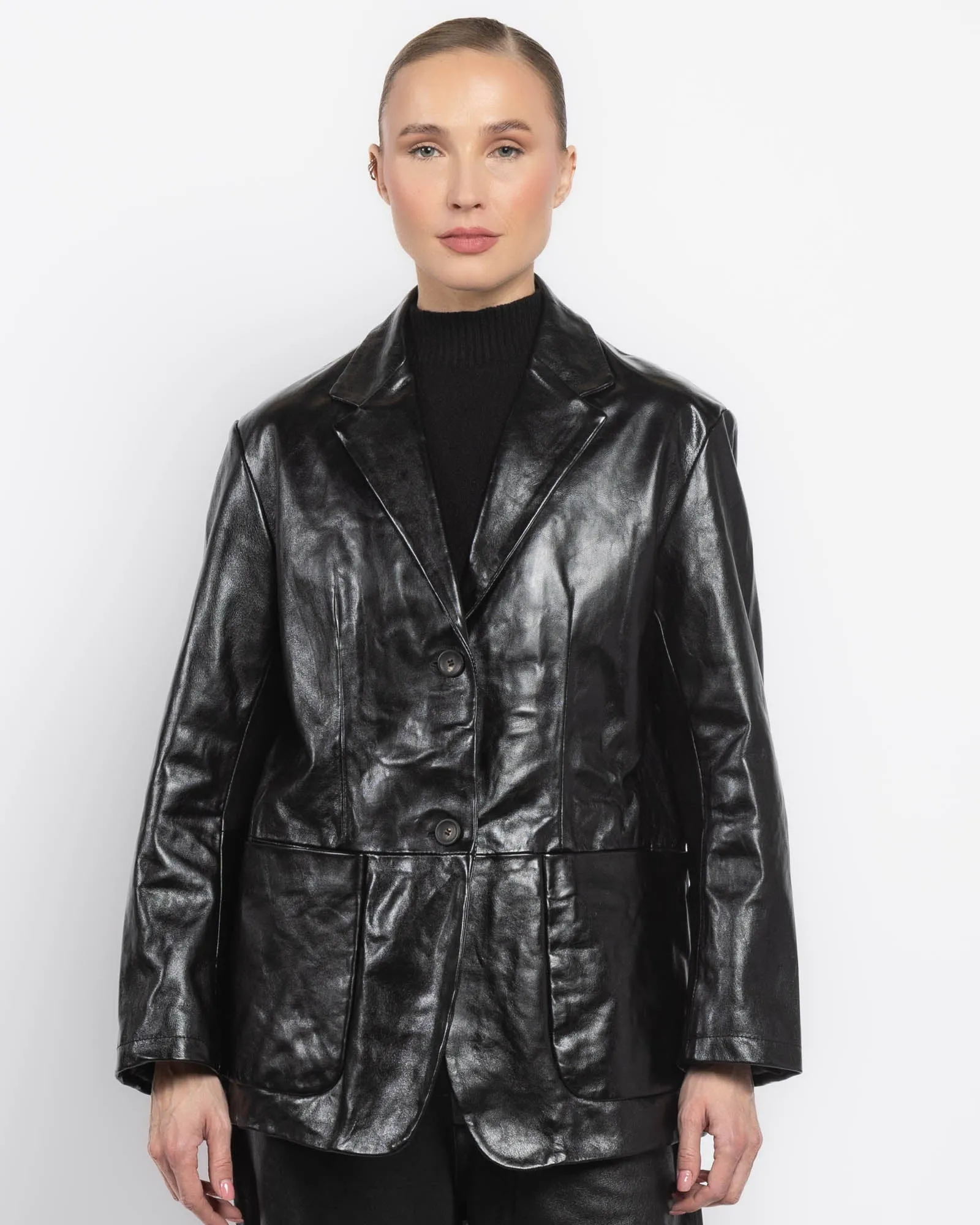 Giorgio Brato X Jade Leather Jacket sold by TNT Fashion