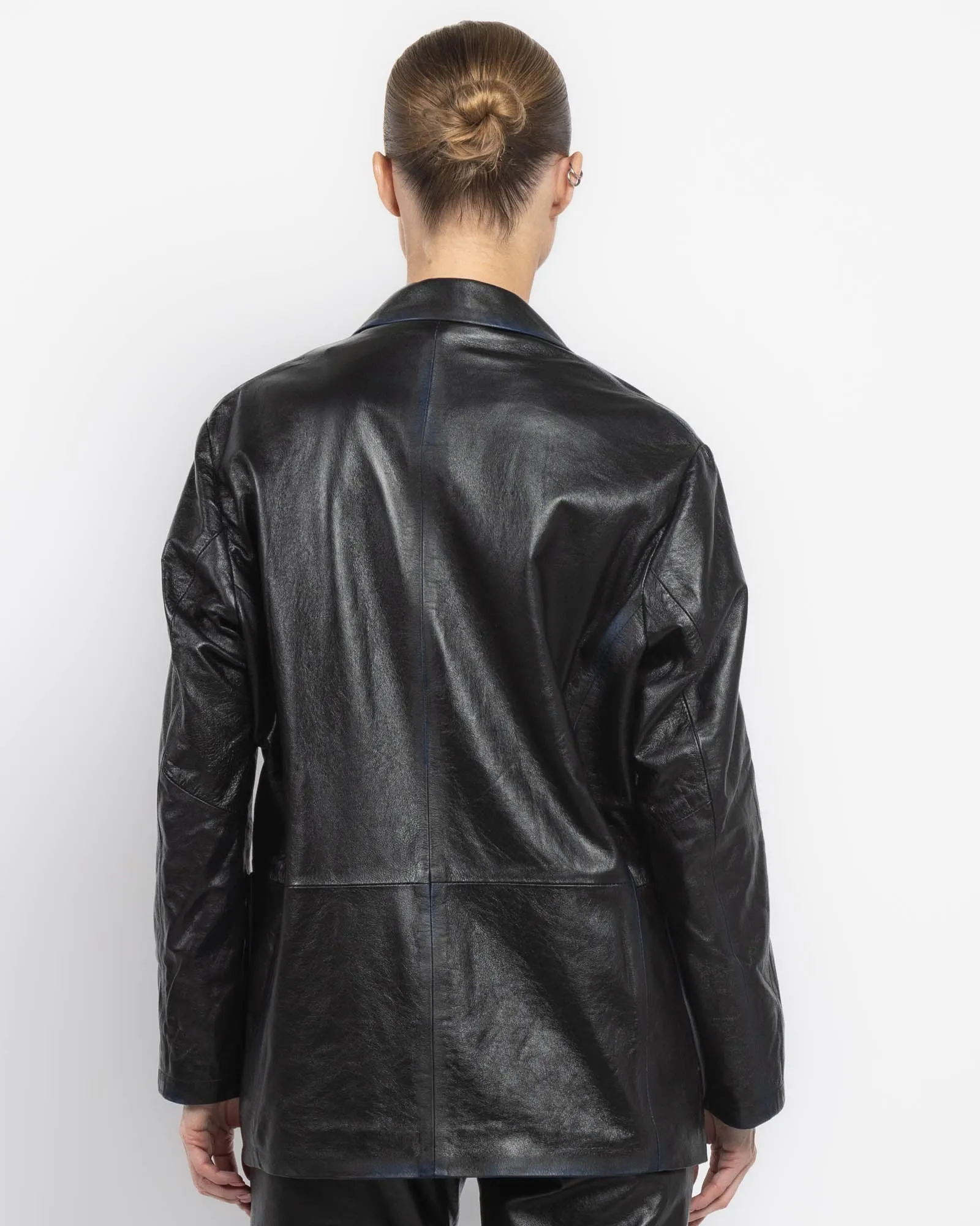Giorgio Brato X Jade Leather Jacket sold by TNT Fashion product image thumbnail 3