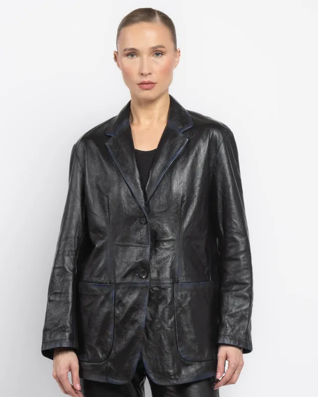 Giorgio Brato X Jade Leather Jacket sold by TNT Fashion