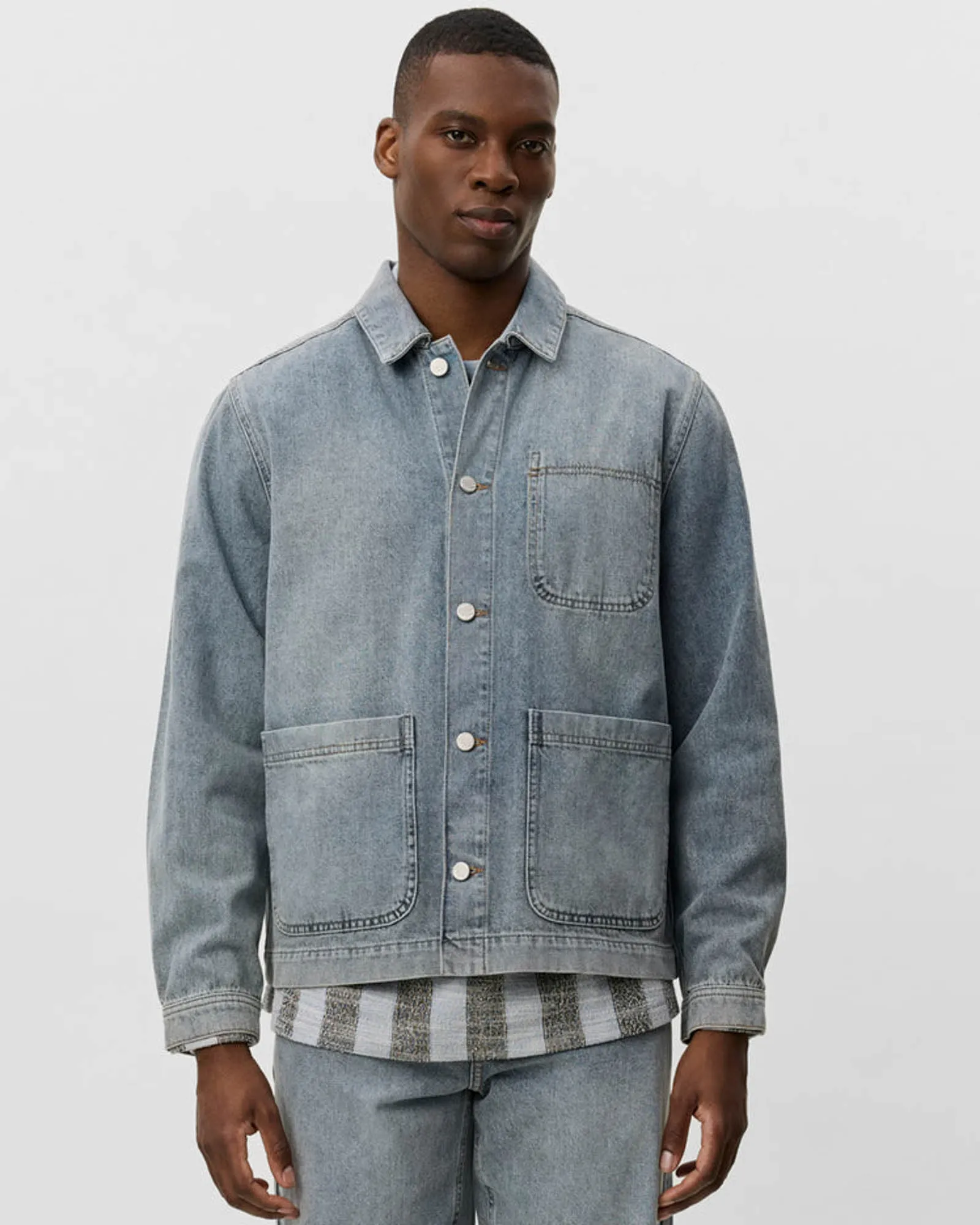 Layton Denim Shirt sold by TNT Fashion