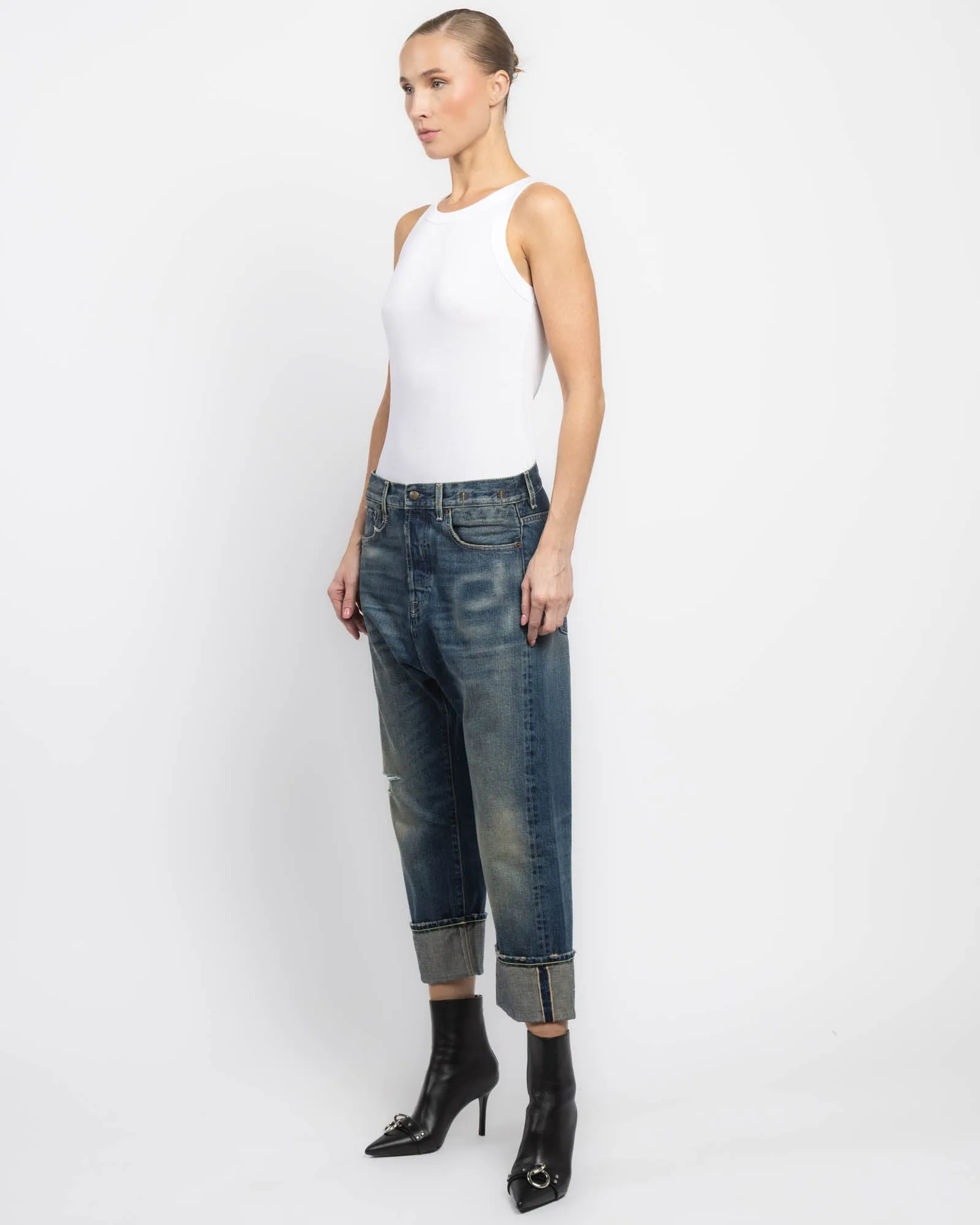 Cuff Tailor Jeans sold by TNT Fashion product image thumbnail 4