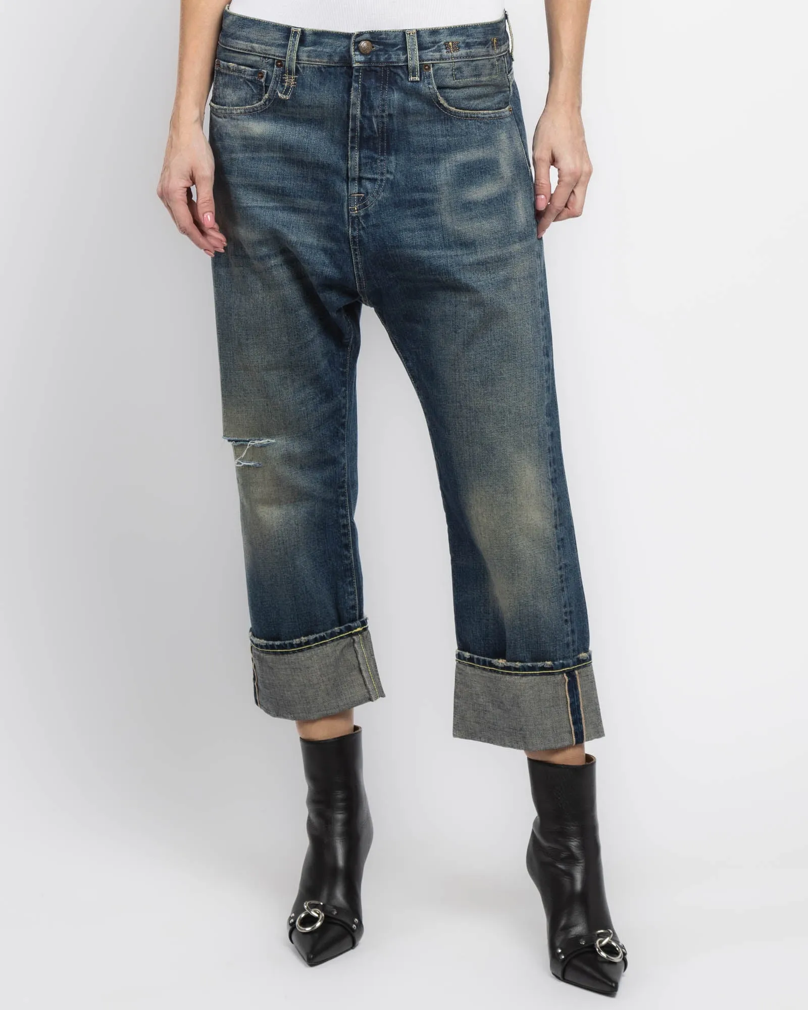 Cuff Tailor Jeans sold by TNT Fashion
