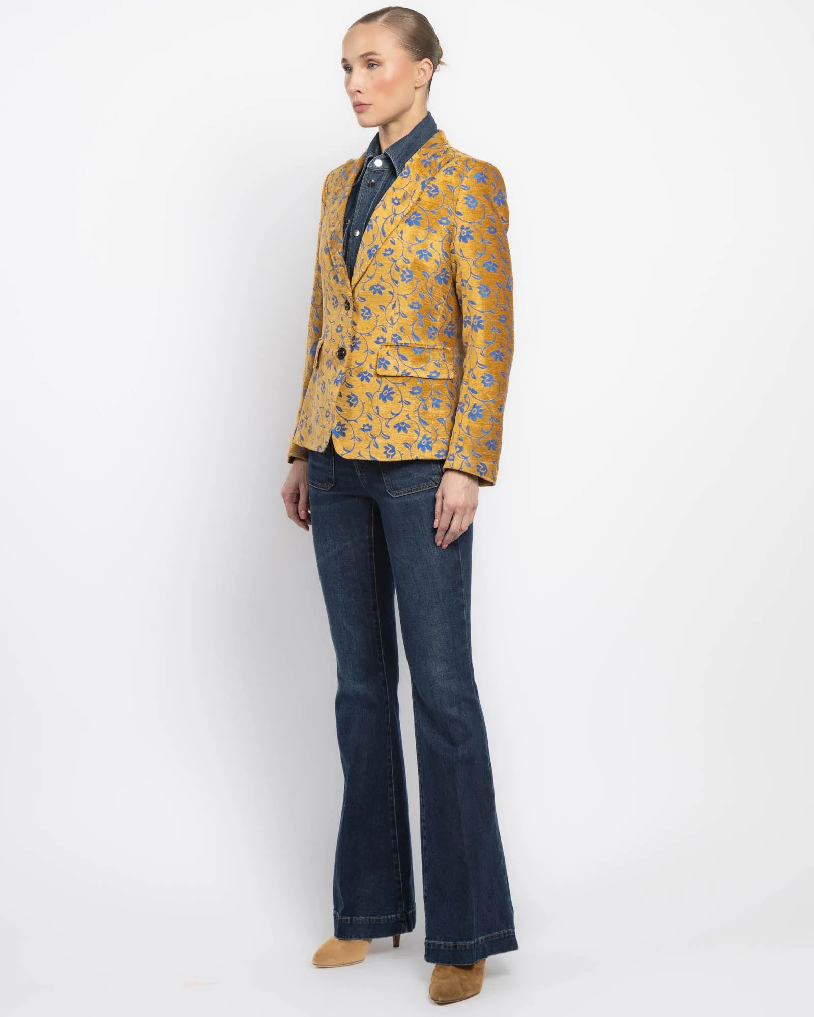 Floral Suit Jacket sold by TNT Fashion product image thumbnail 4