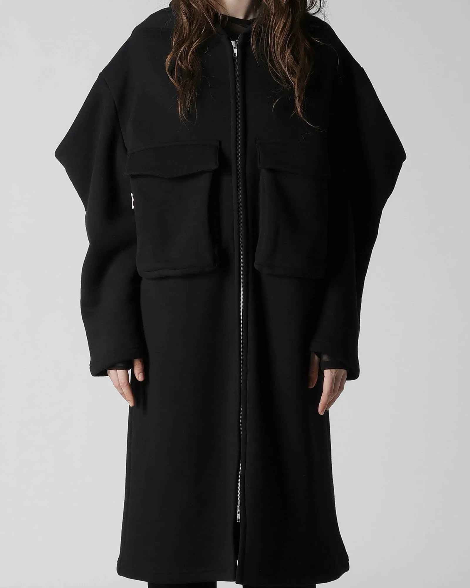 Sleeve Puff Long Jacket sold by TNT Fashion