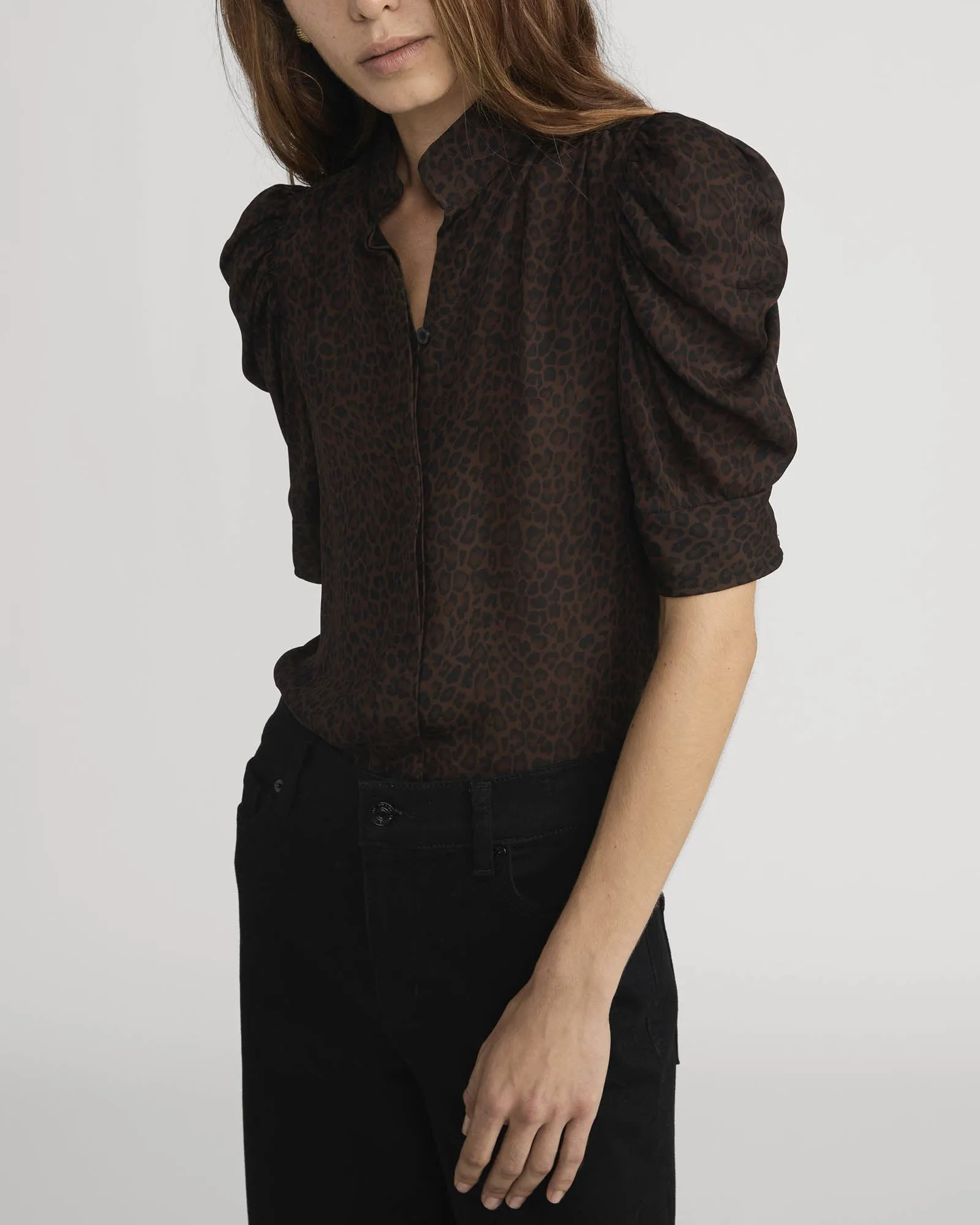 Leopard Print Gillian Top sold by TNT Fashion product image thumbnail 4