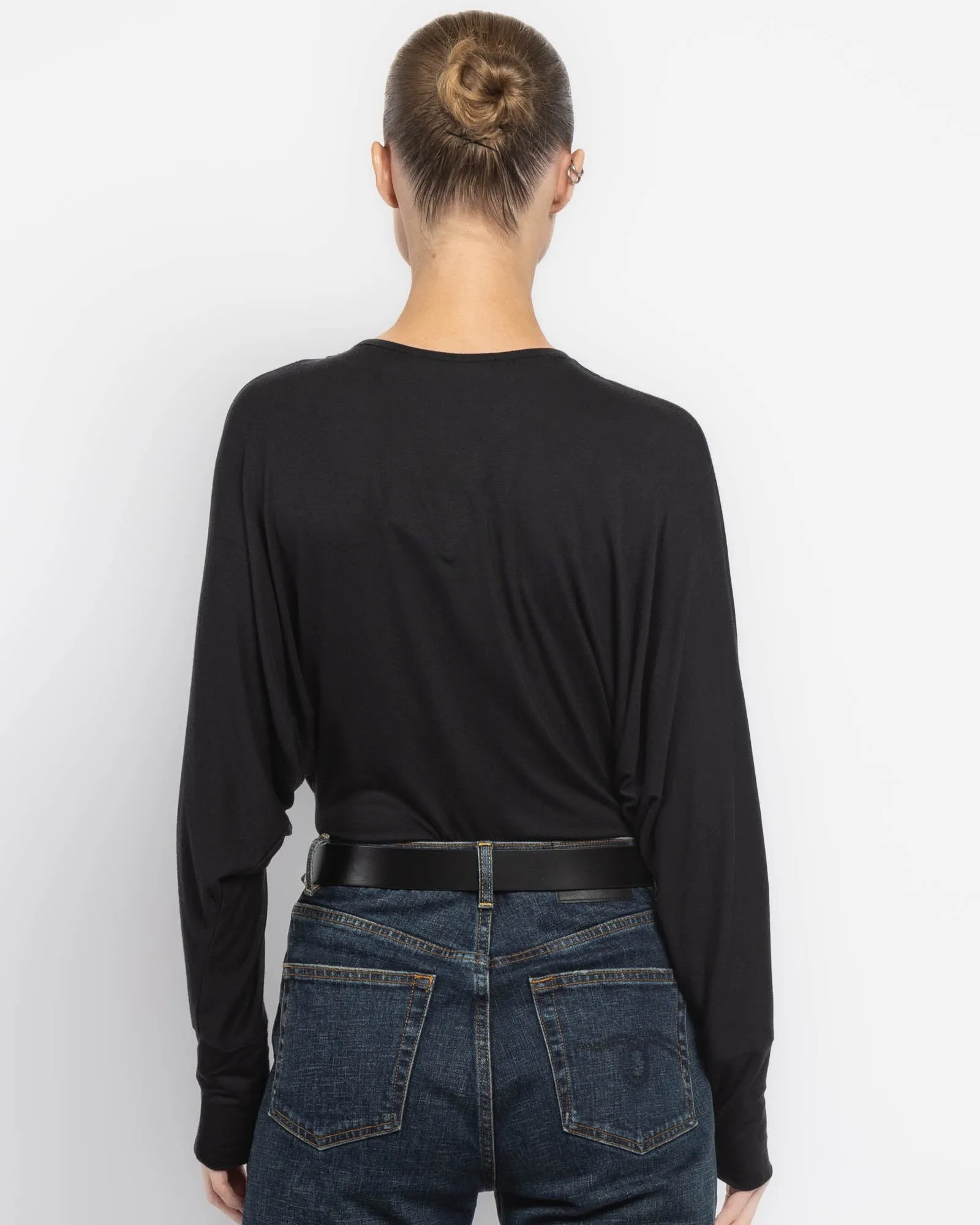 V-Neck Dolman Bodysuit sold by TNT Fashion product image thumbnail 3