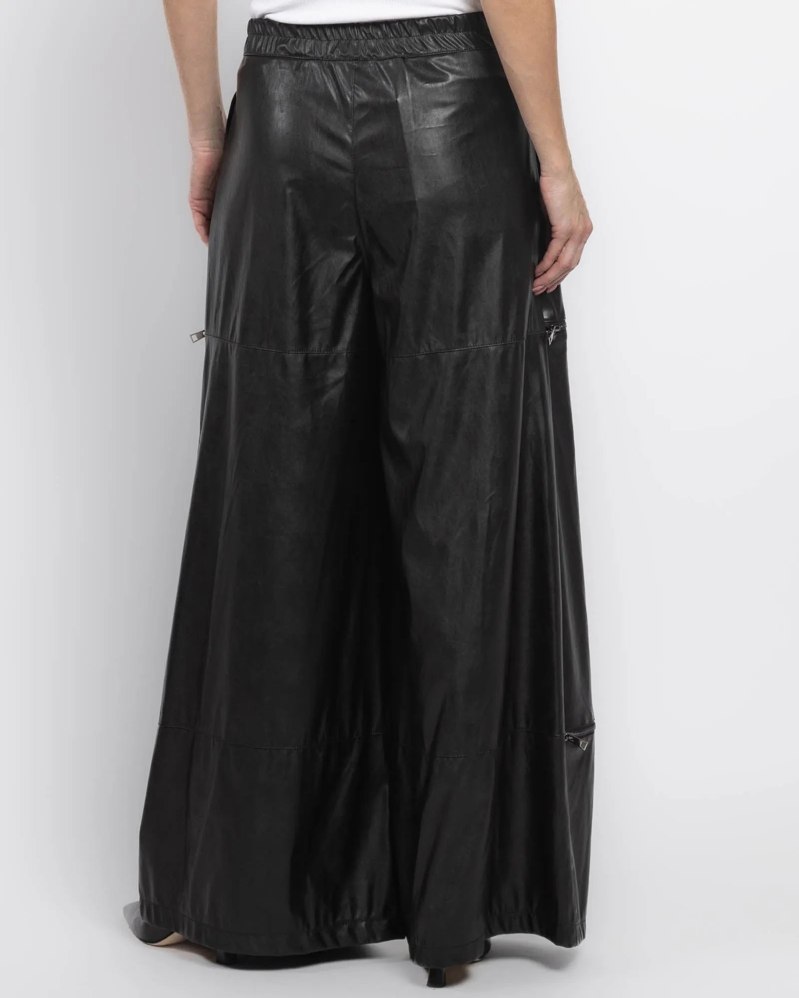Ecopelle Zipper Pants sold by TNT Fashion product image thumbnail 3
