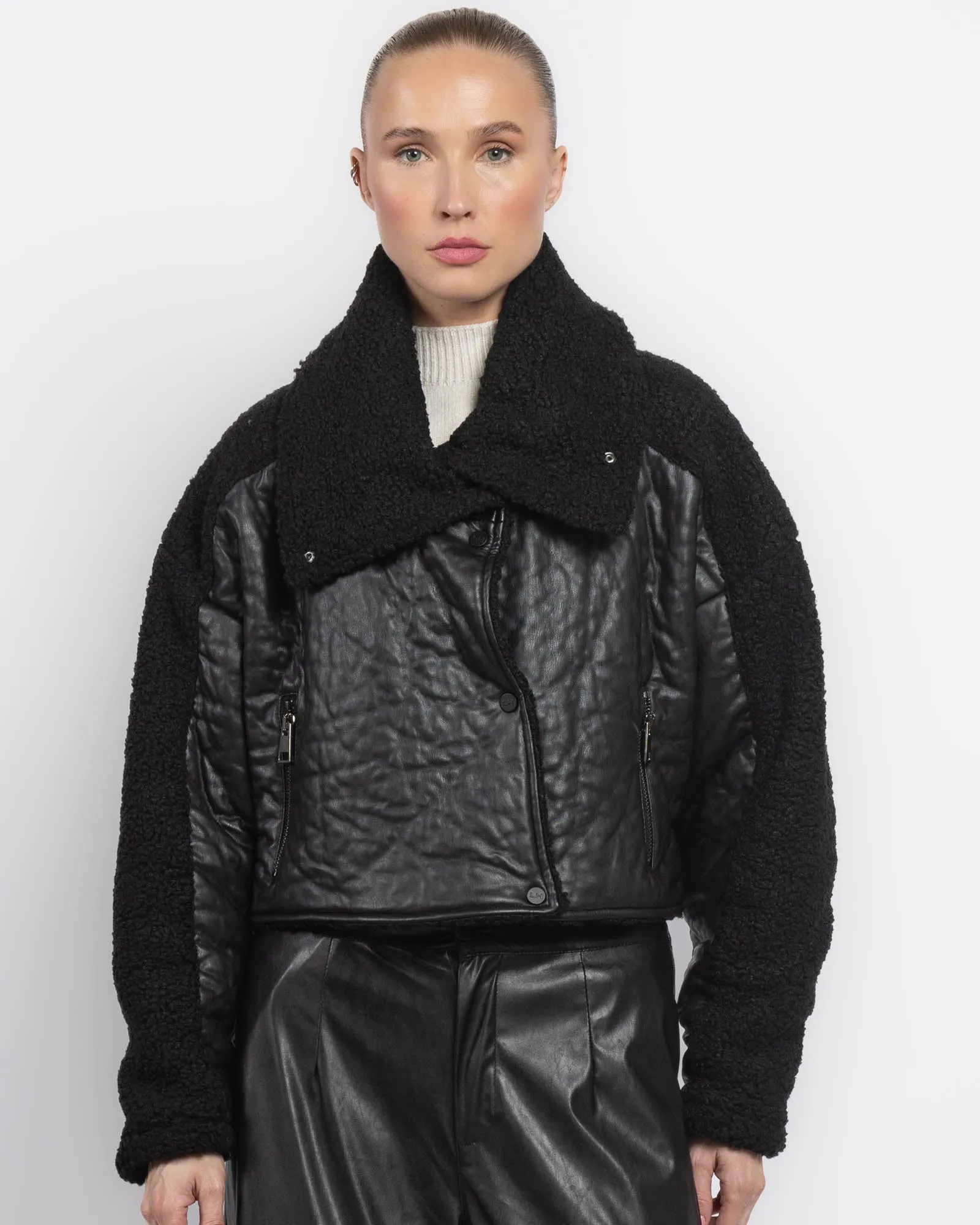 Giubbotto Crop Jacket sold by TNT Fashion product image thumbnail 5