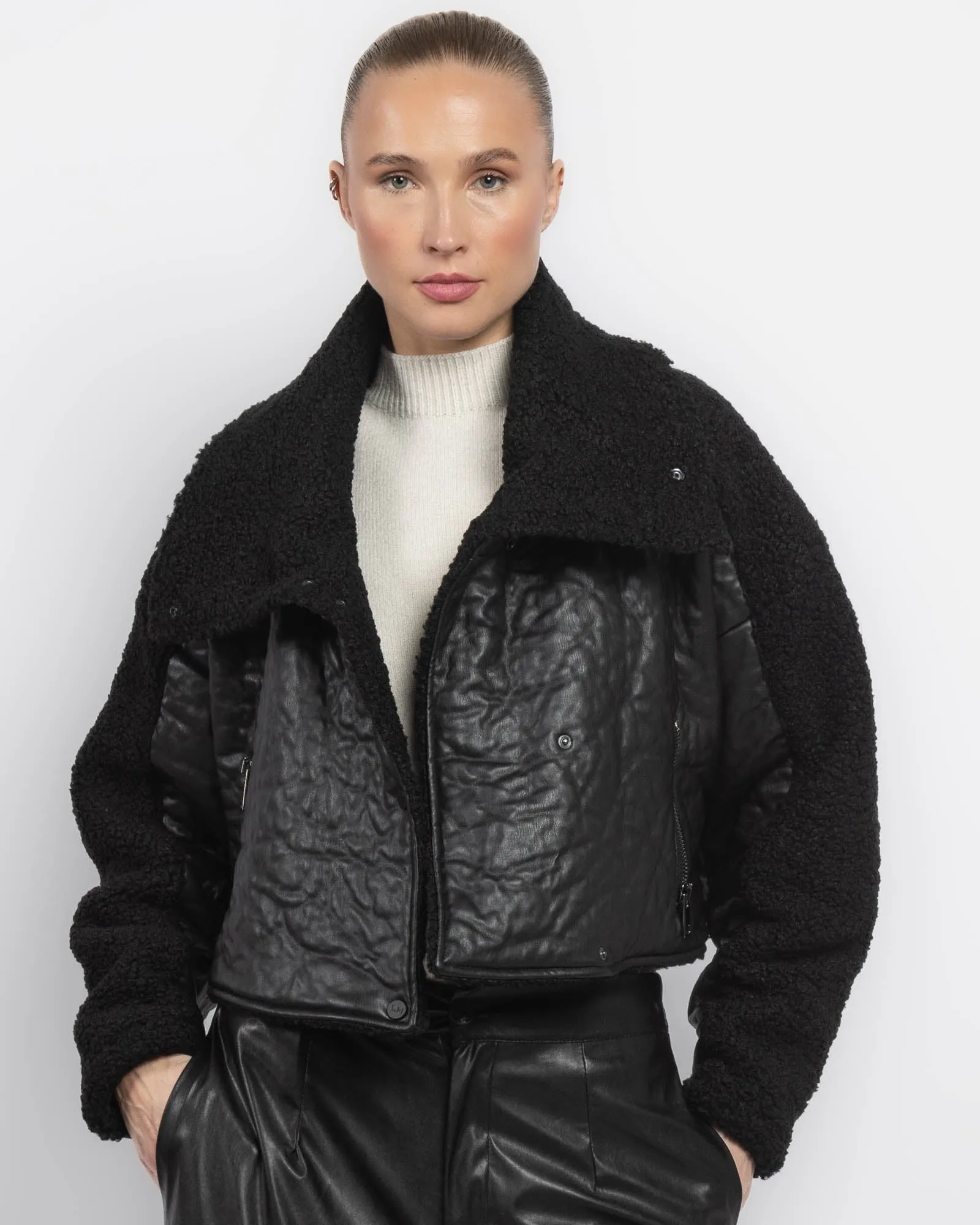 Giubbotto Crop Jacket sold by TNT Fashion product image thumbnail 4