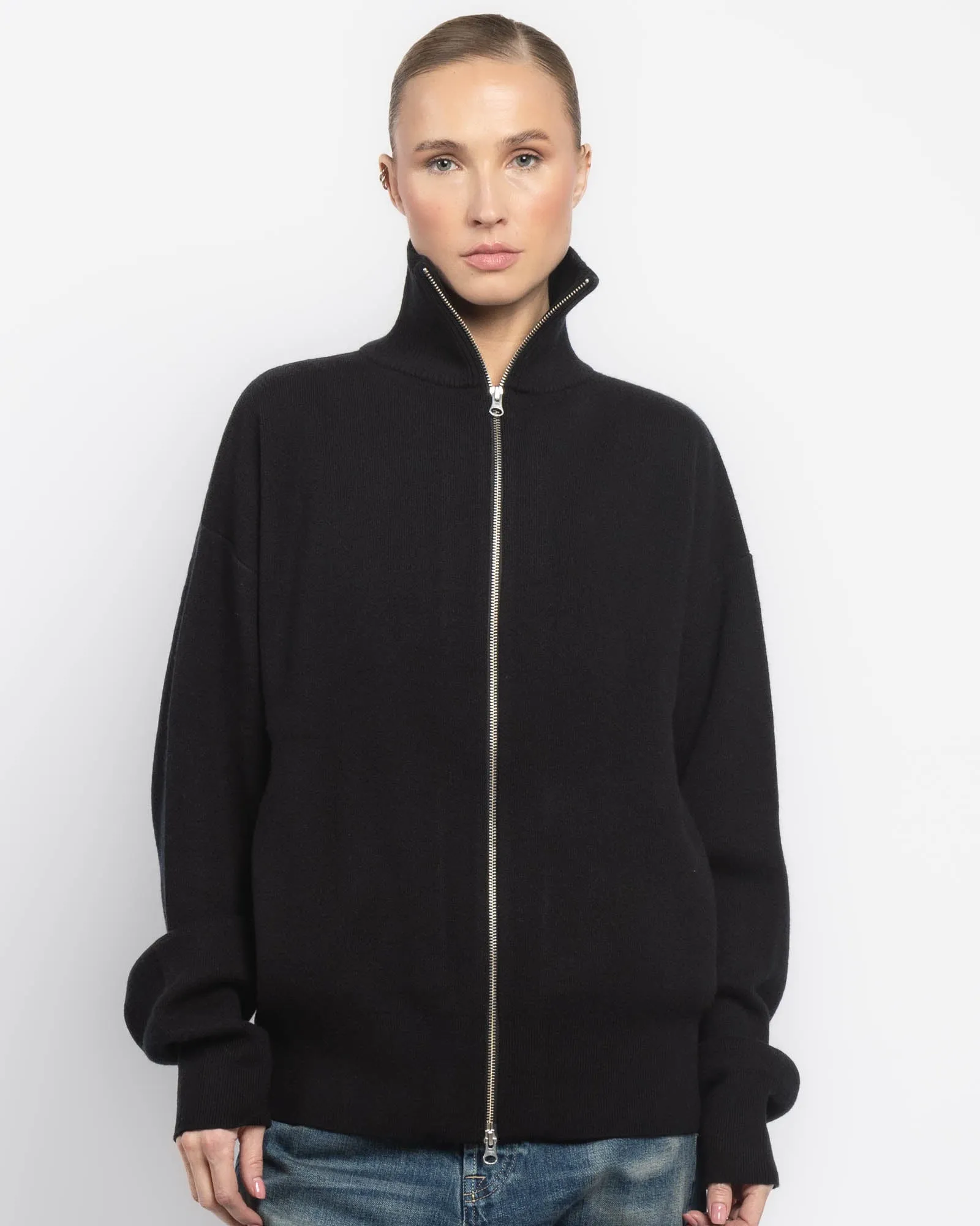 Xtra Out Zip Sweater sold by TNT Fashion