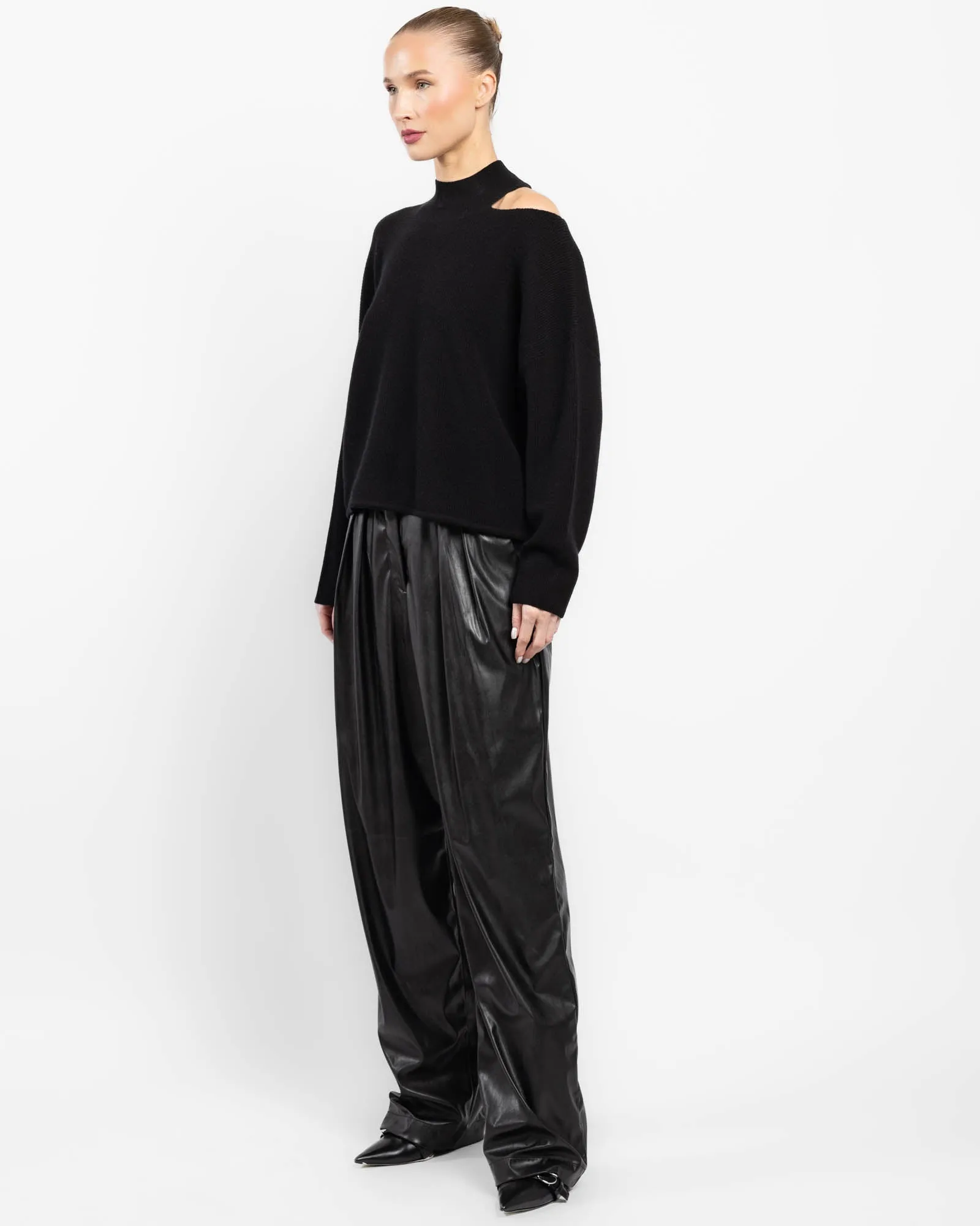 Open Shoulder Knit Sweater sold by TNT Fashion product image thumbnail 4