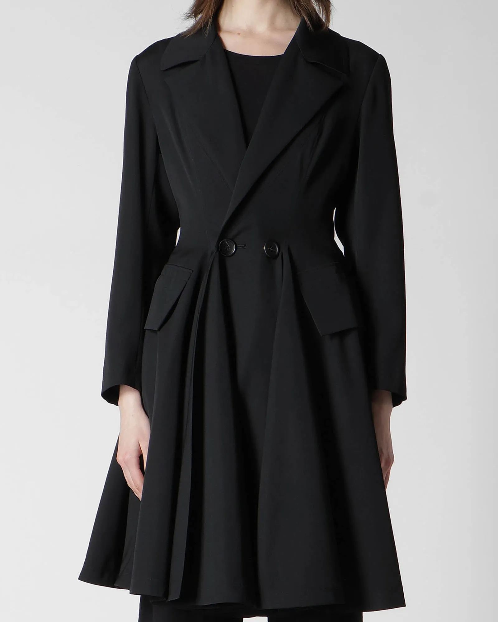 Flared Panel Coat sold by TNT Fashion