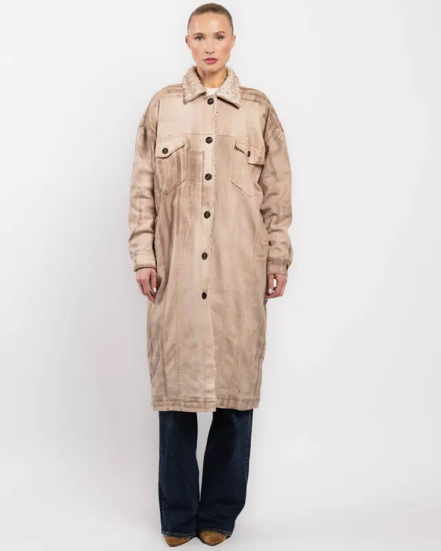 Jeans Long Coat sold by TNT Fashion