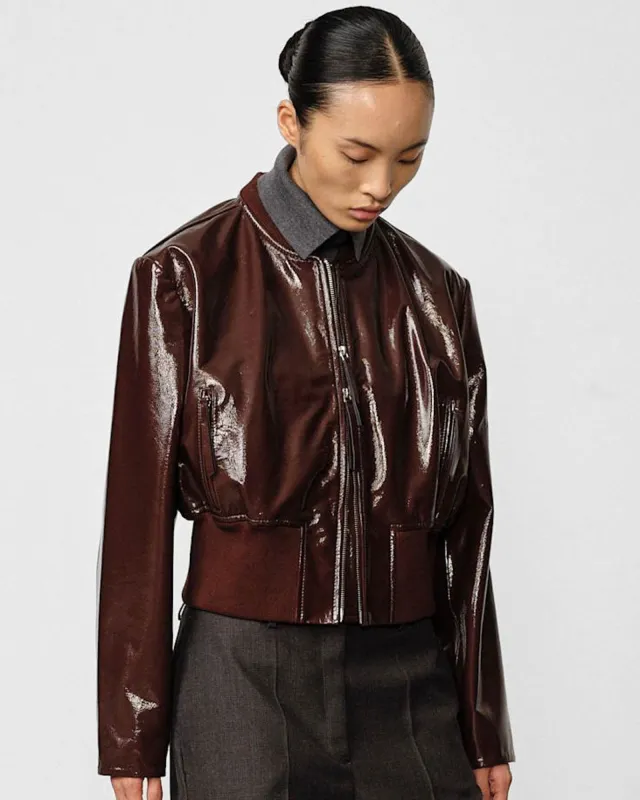 Heather Bomber Jacket sold by TNT Fashion