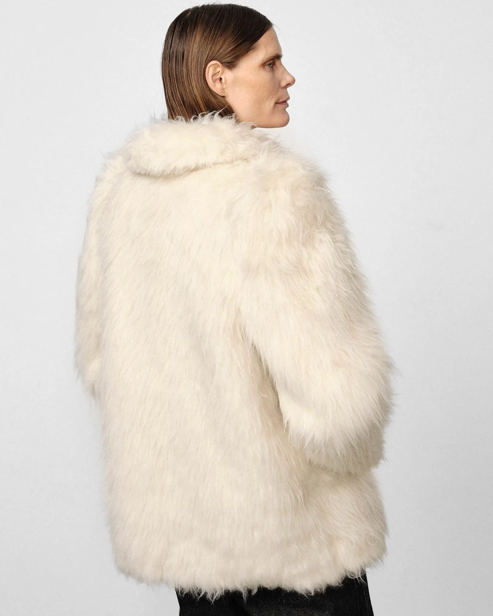 Mendez Alpaca Coat sold by TNT Fashion product image thumbnail 3