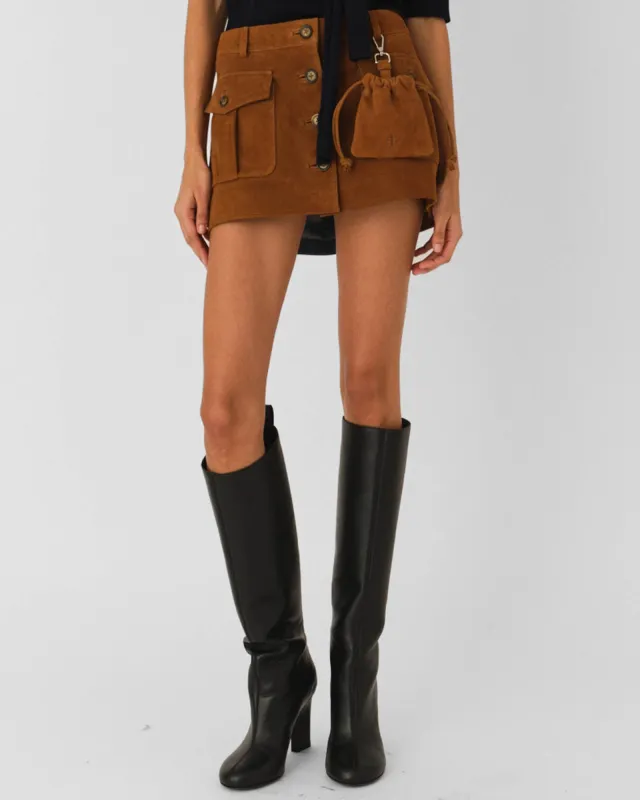 Suede Mini Skirt sold by TNT Fashion