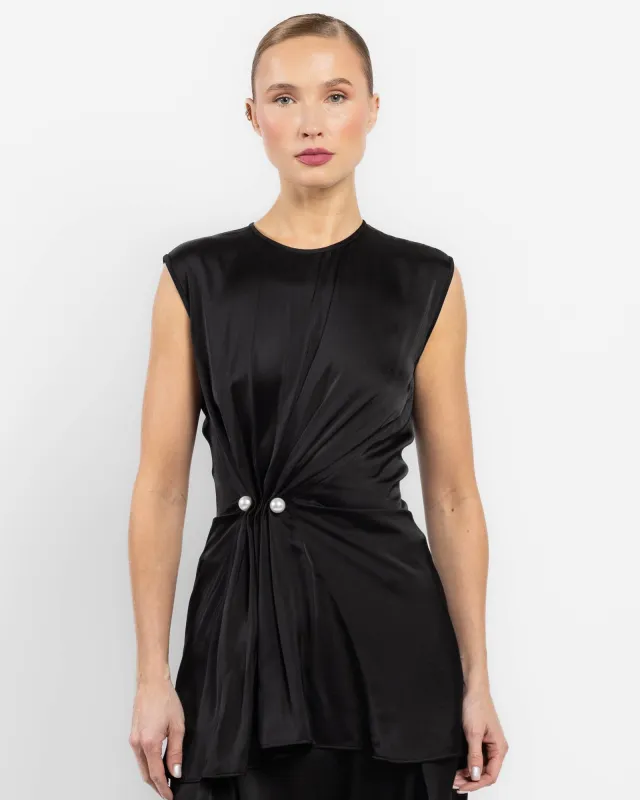 Elegant Drape Top sold by TNT Fashion