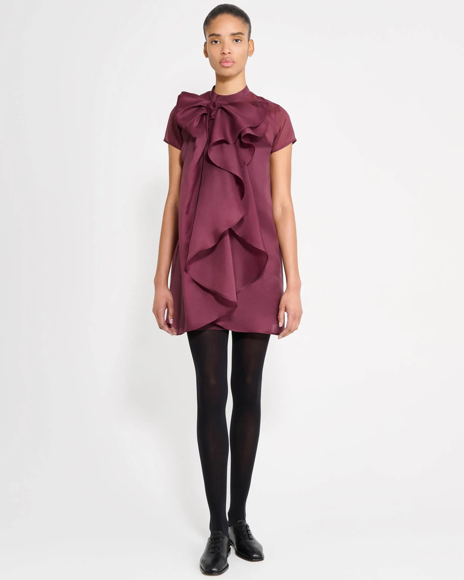 Bow Volant Dress sold by TNT Fashion