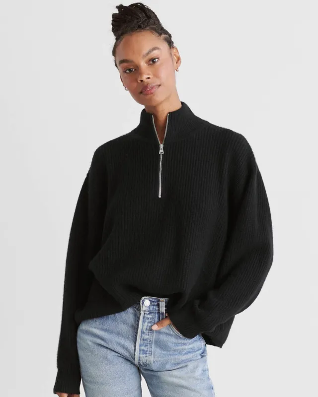 Half-Zip Sweater sold by TNT Fashion