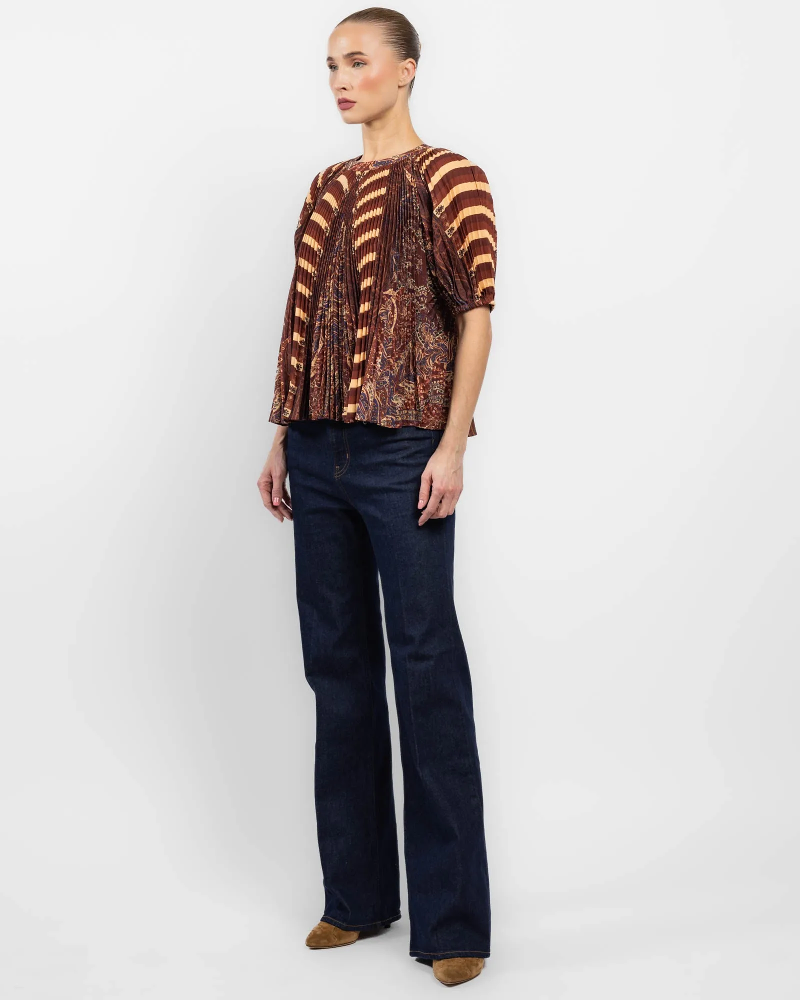 Dafne Pleat Top sold by TNT Fashion product image thumbnail 4