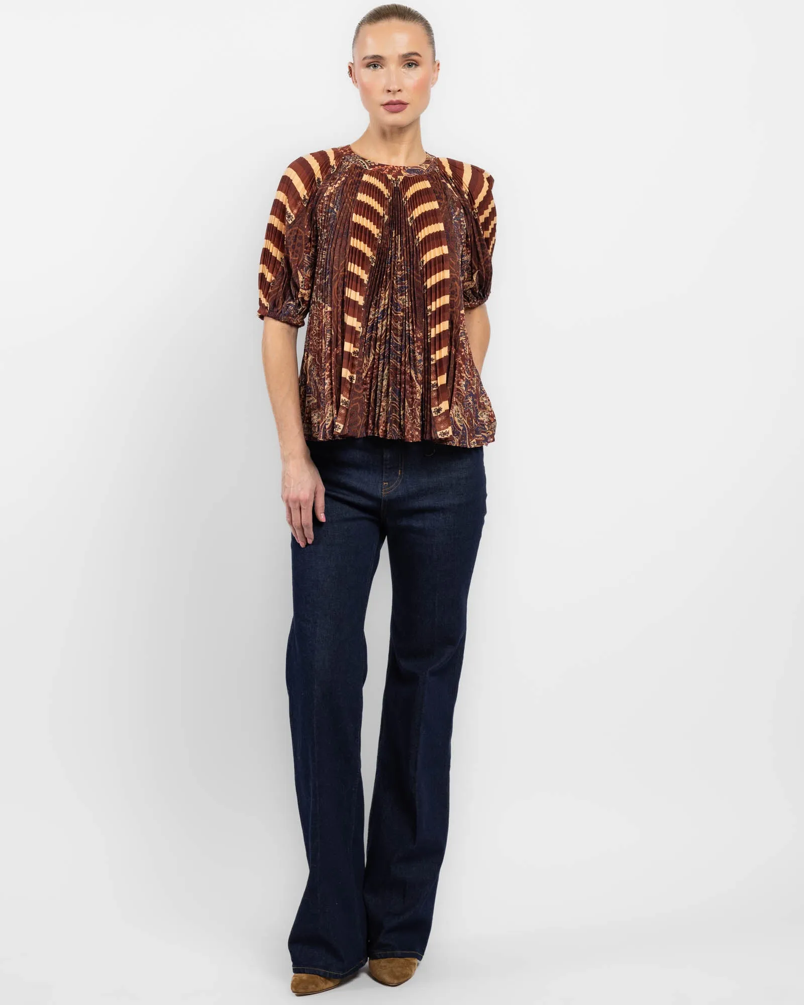 Dafne Pleat Top sold by TNT Fashion product image thumbnail 2
