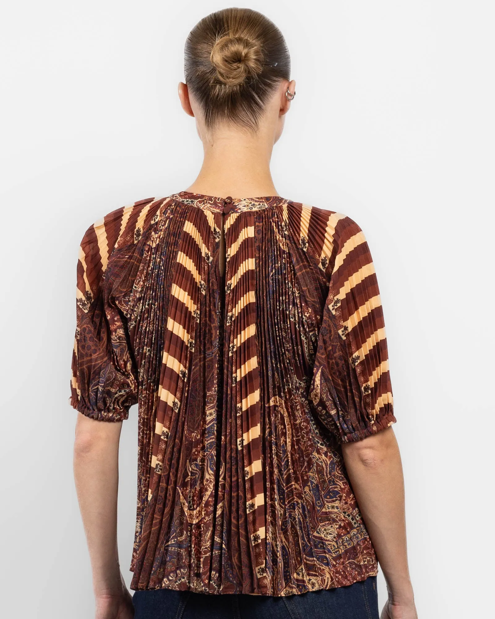 Dafne Pleat Top sold by TNT Fashion product image thumbnail 3