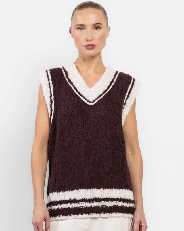 V-Neck Knit Vest sold by TNT Fashion
