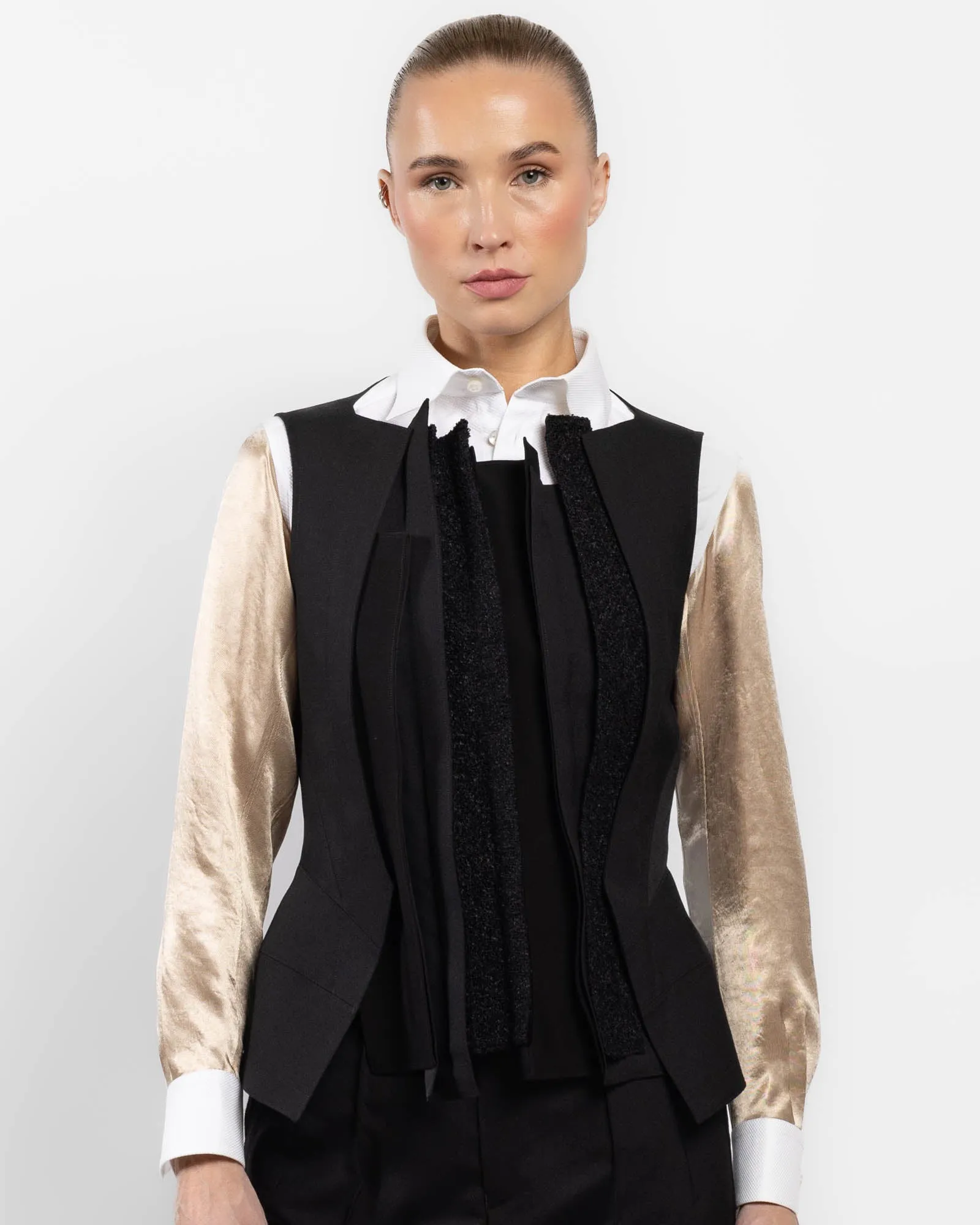 Vertical Collage-Front Vest sold by TNT Fashion