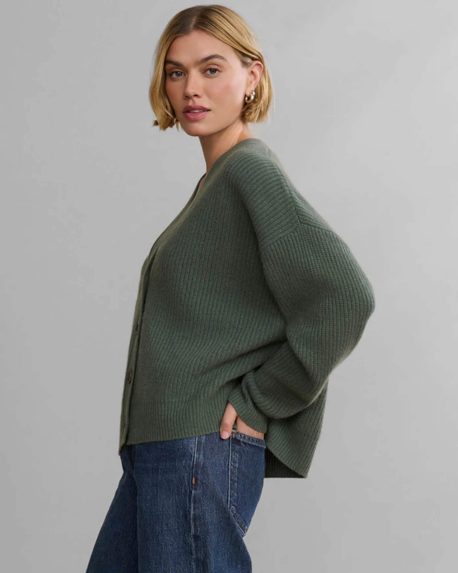 Cocoon Crop Cardigan sold by TNT Fashion product image thumbnail 3