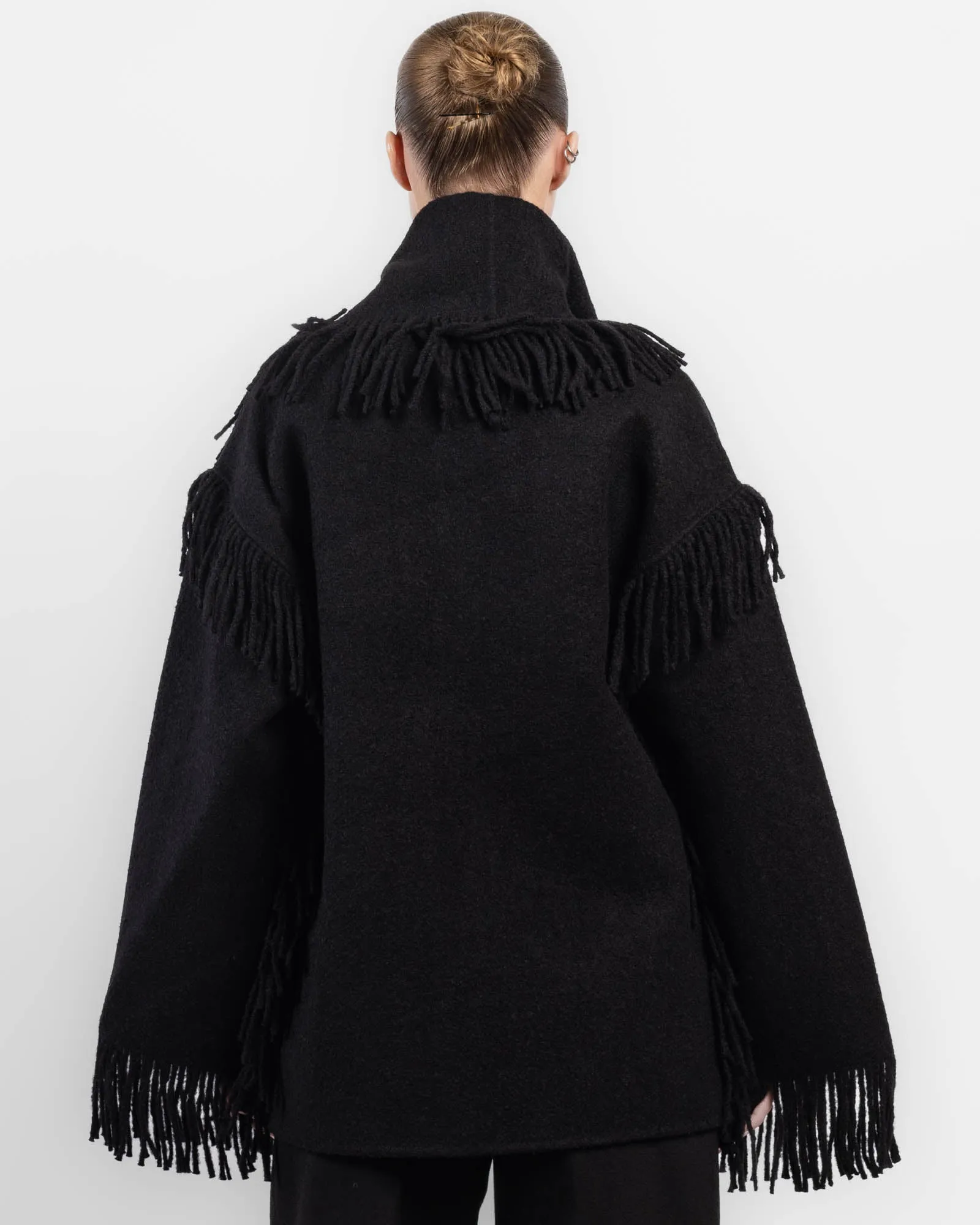 Fringe Scarf Jacket sold by TNT Fashion product image thumbnail 3