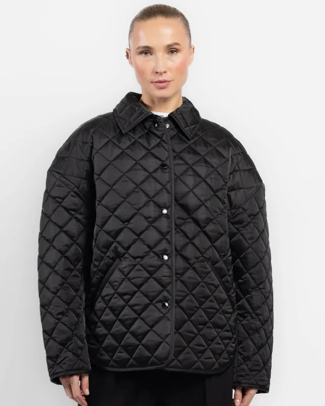 Collar Quilted Jacket sold by TNT Fashion