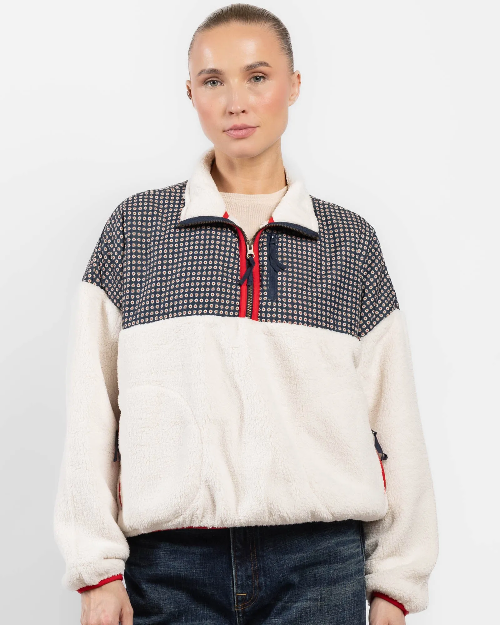 Print-Mix Tartan Sweater sold by TNT Fashion