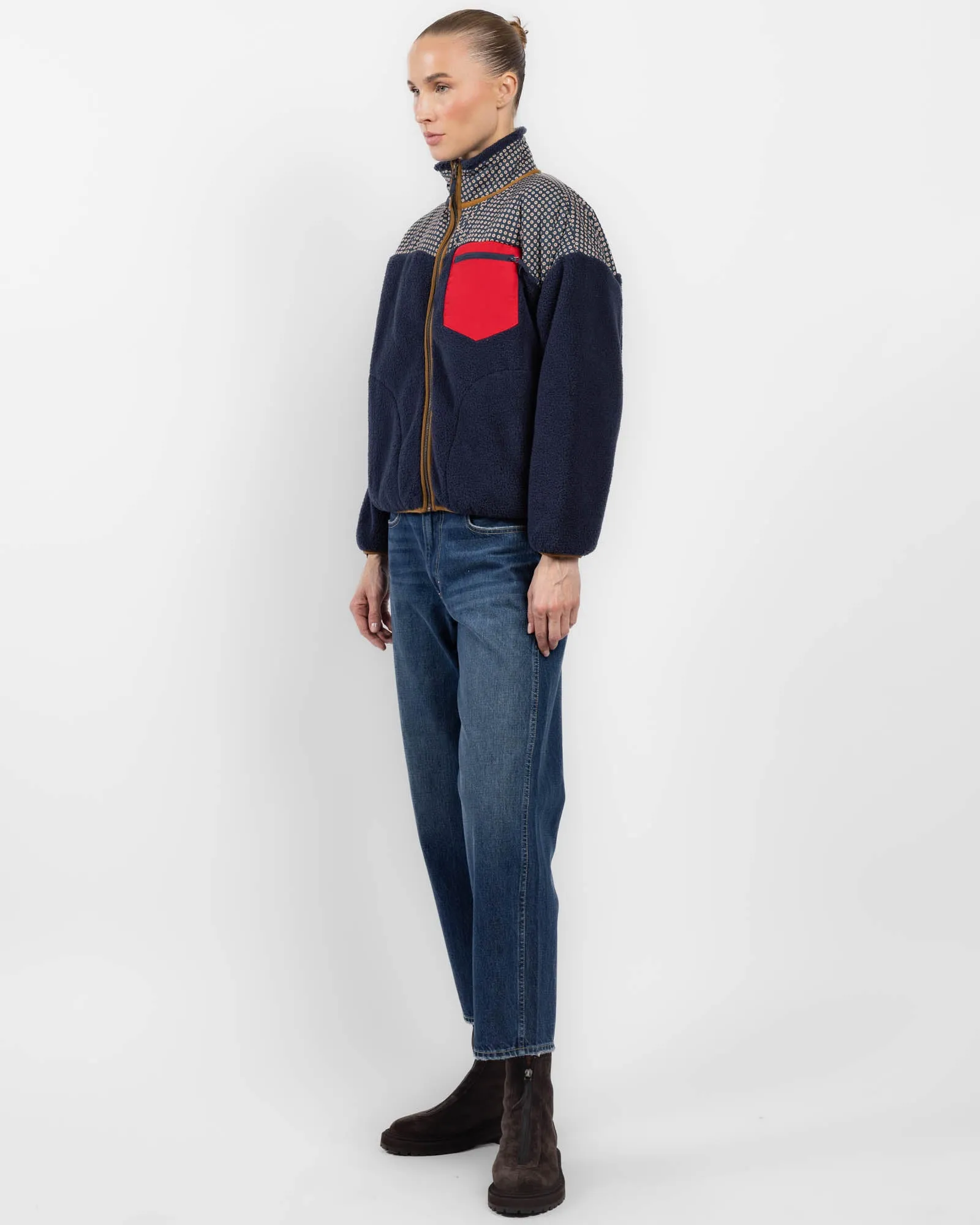 Print-Mix Terrain Full-Zip Sweater sold by TNT Fashion product image thumbnail 4