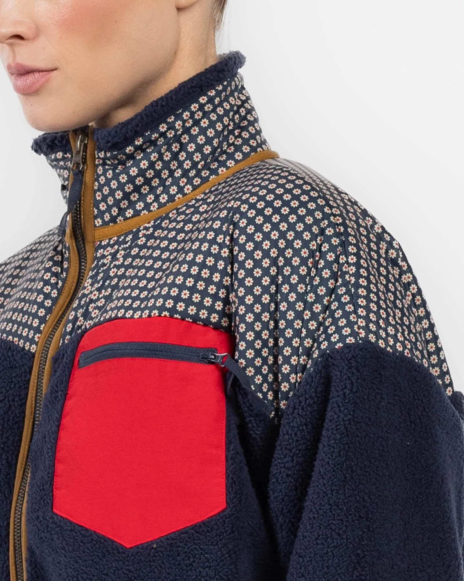 Print-Mix Terrain Full-Zip Sweater sold by TNT Fashion product image thumbnail 5