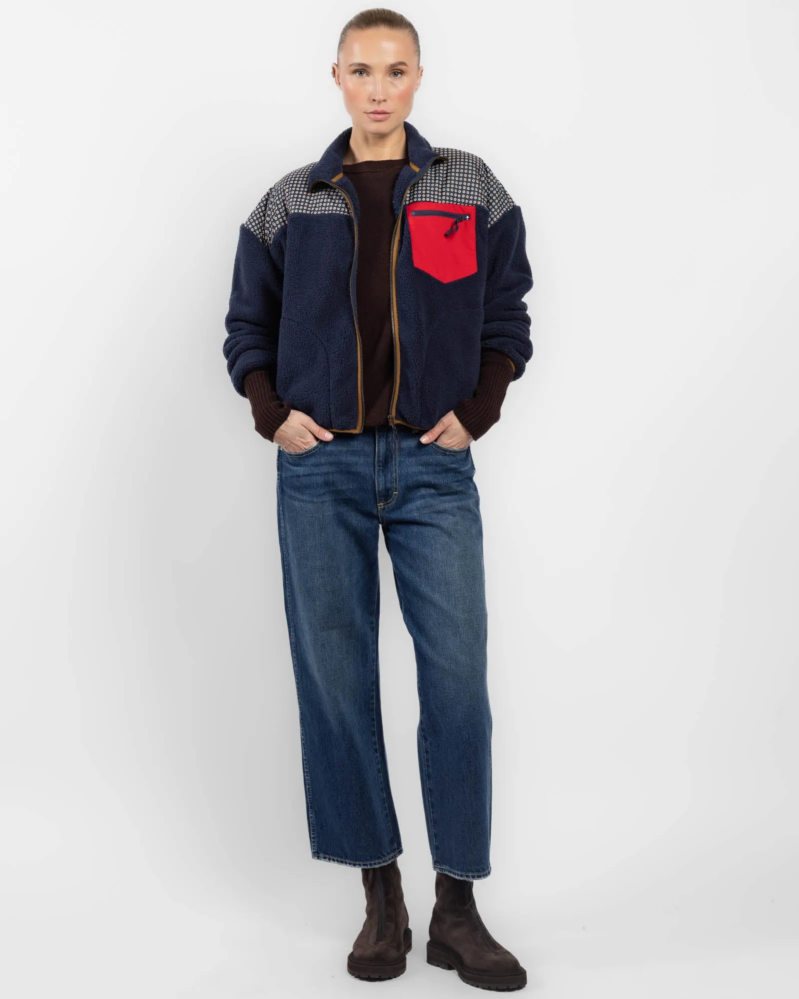 Print-Mix Terrain Full-Zip Sweater sold by TNT Fashion product image thumbnail 3