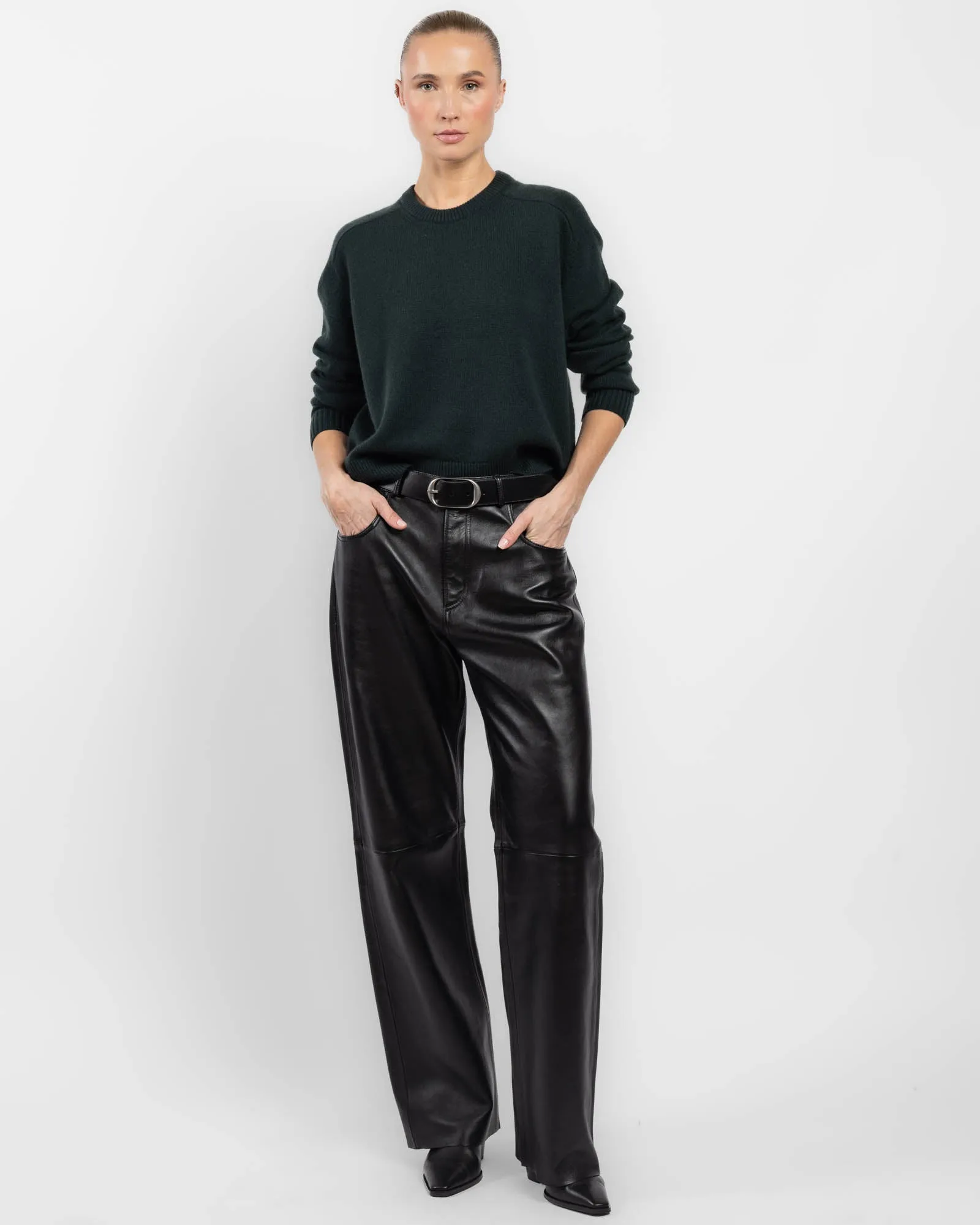 Crop Crewneck Sweater sold by TNT Fashion product image thumbnail 2