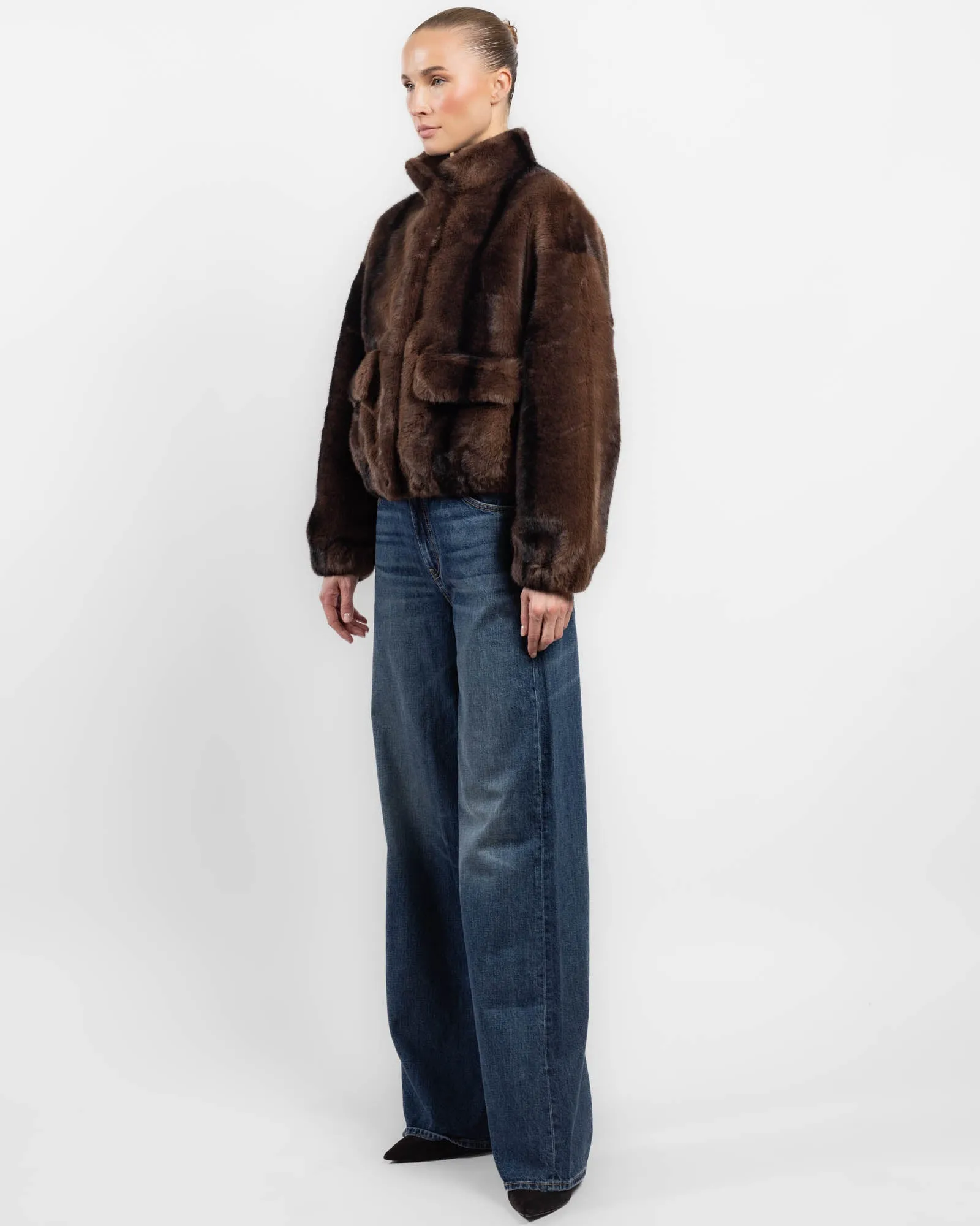 Faux Fur Jacket sold by TNT Fashion product image thumbnail 4