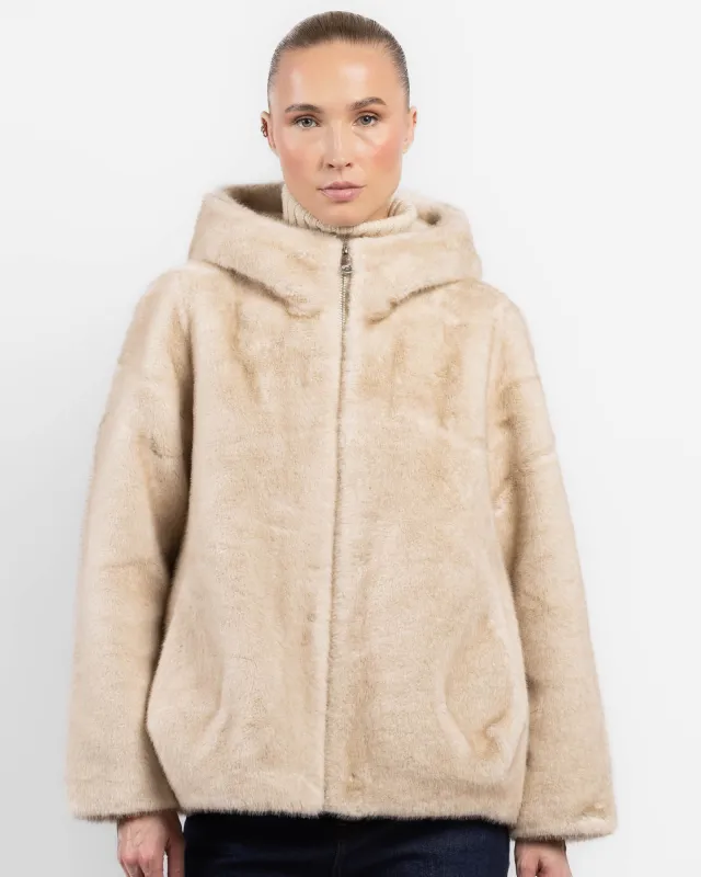 Faux Fur Jacket sold by TNT Fashion