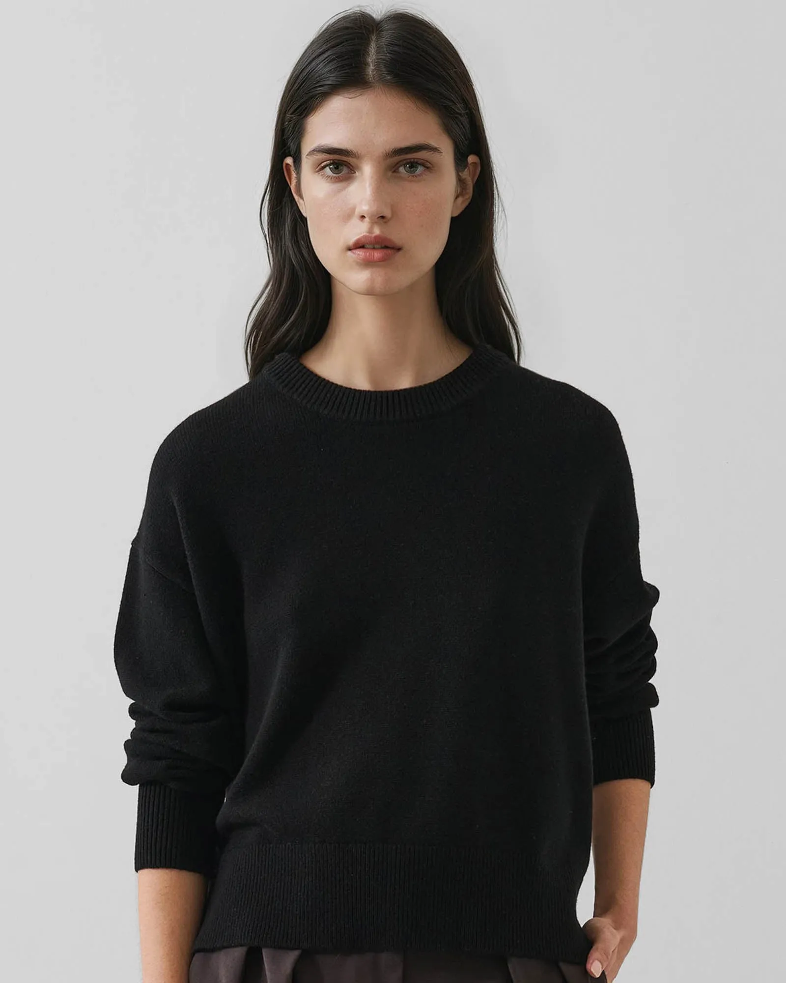 Cashmere Crewneck sold by TNT Fashion