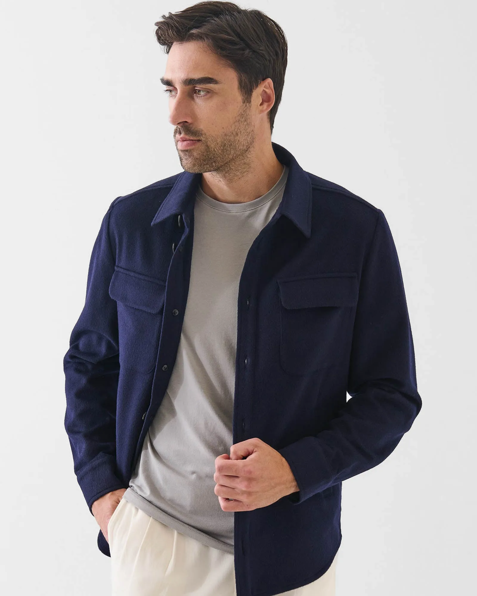 Wool Utility Jacket sold by TNT Fashion product image thumbnail 4