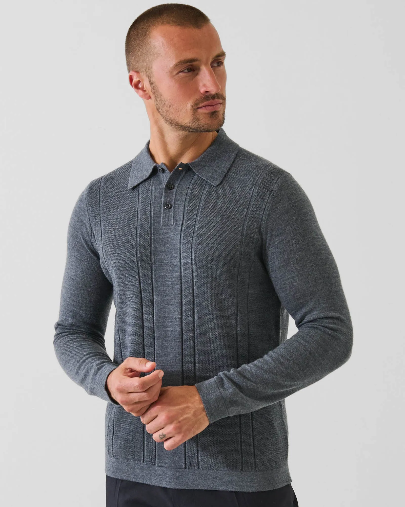 Textured Polo sold by TNT Fashion