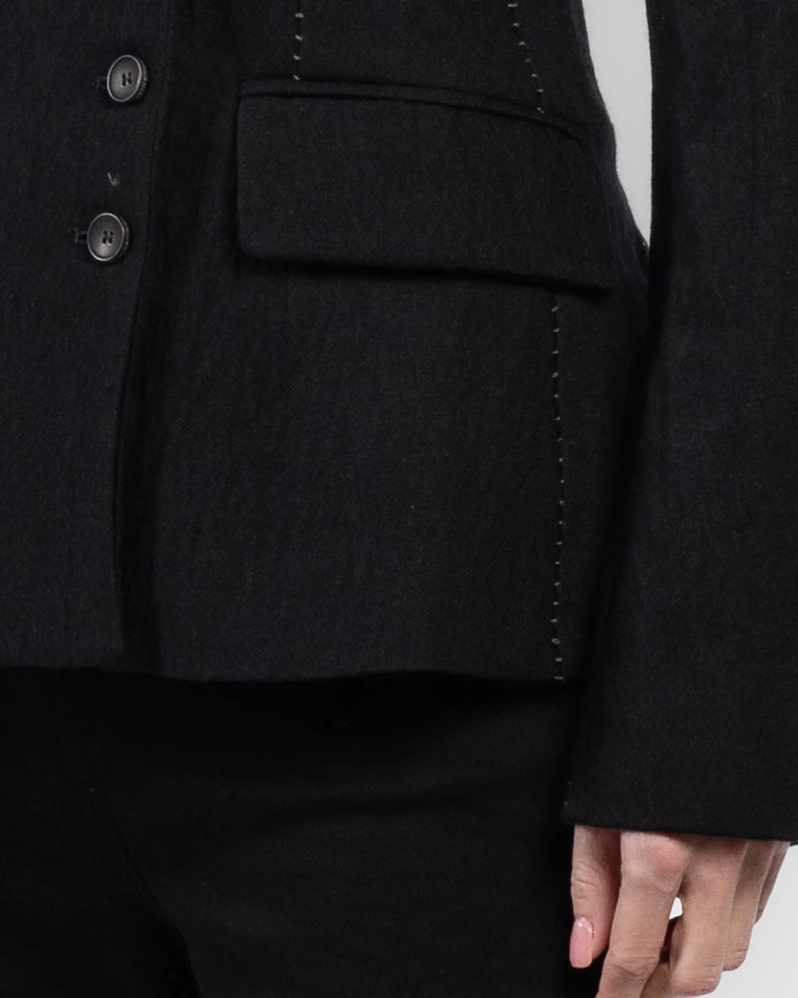 Crumpled Double-Breasted Jacket sold by TNT Fashion product image thumbnail 5